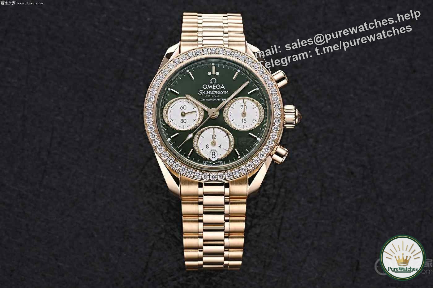 Omega’s new Speedmaster 38mm watch, priced at 376,200 yuan