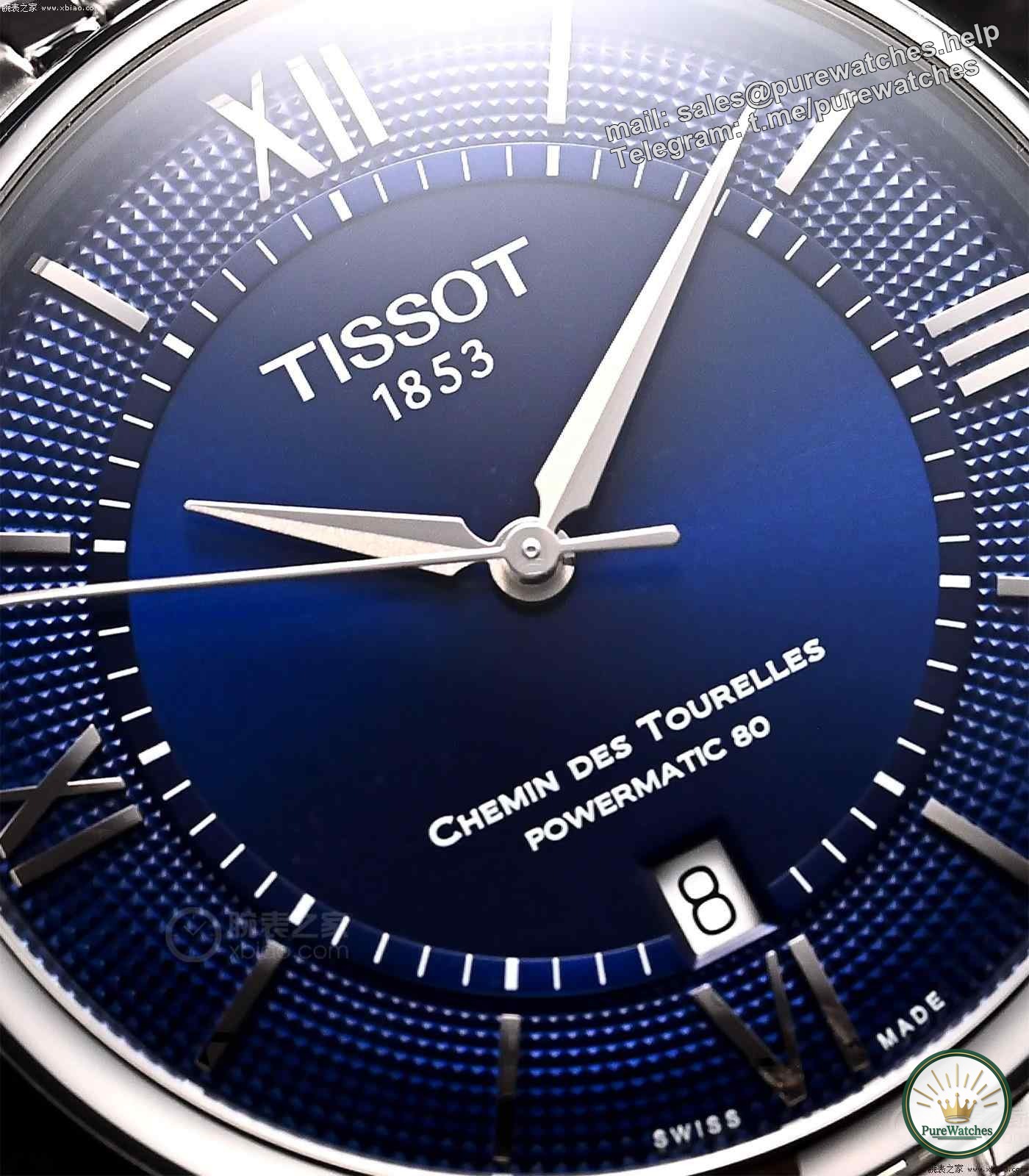 Tissot’s new Duluer studded blue plate is priced at 6,800! High cost performance