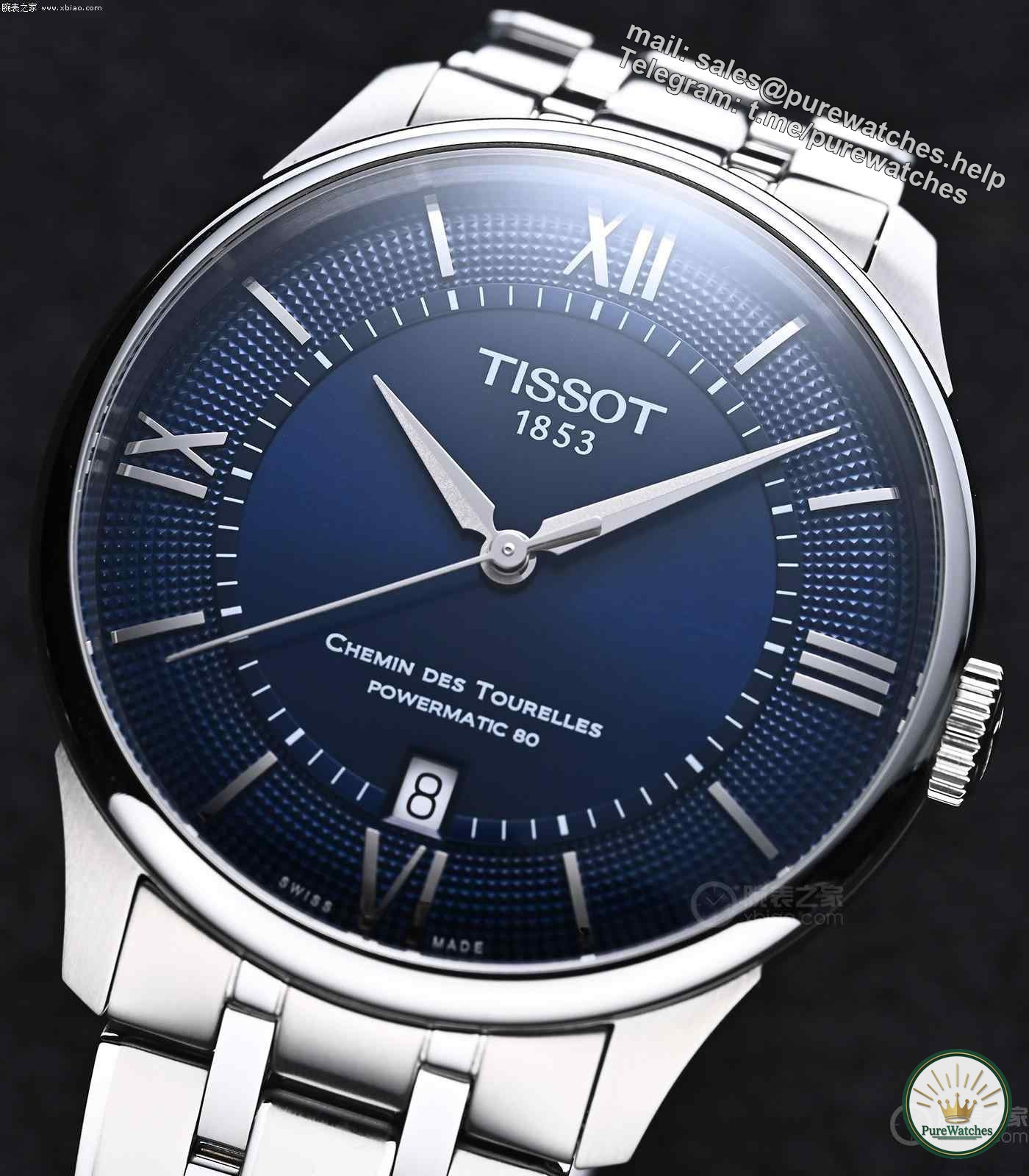 Tissot’s new Duluer studded blue plate is priced at 6,800! High cost performance