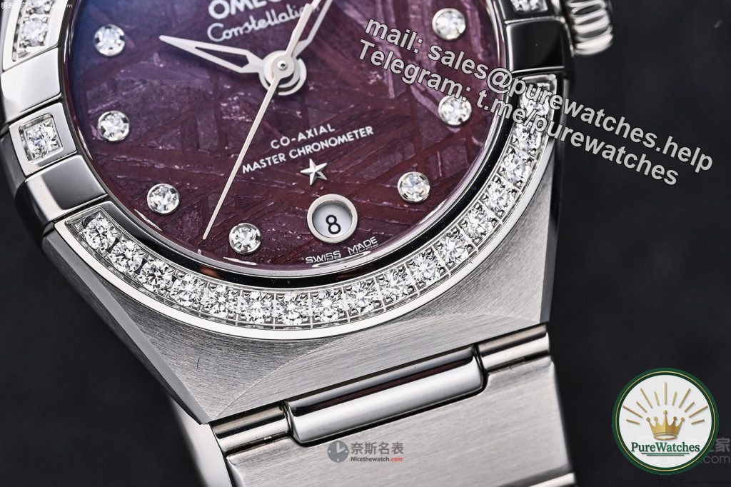 Is Omega’s new Constellation series purple meteorite dial watch worth buying?