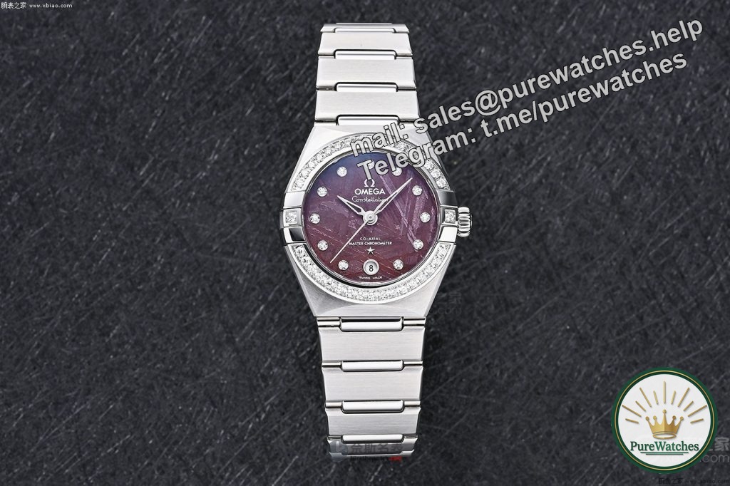 Is Omega’s new Constellation series purple meteorite dial watch worth buying?