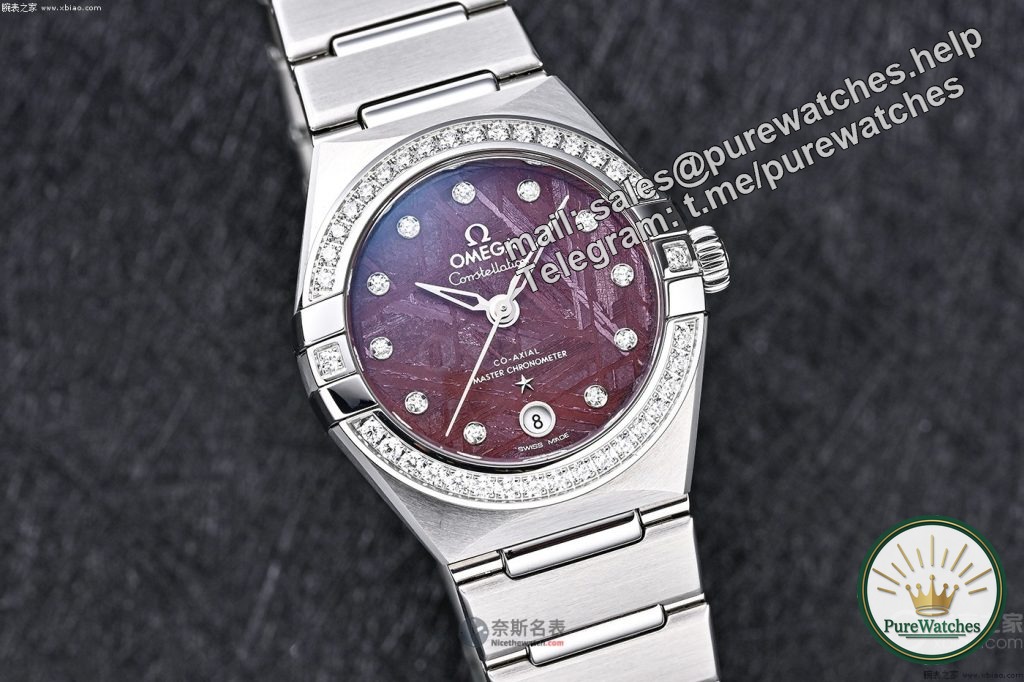 Is Omega’s new Constellation series purple meteorite dial watch worth buying?