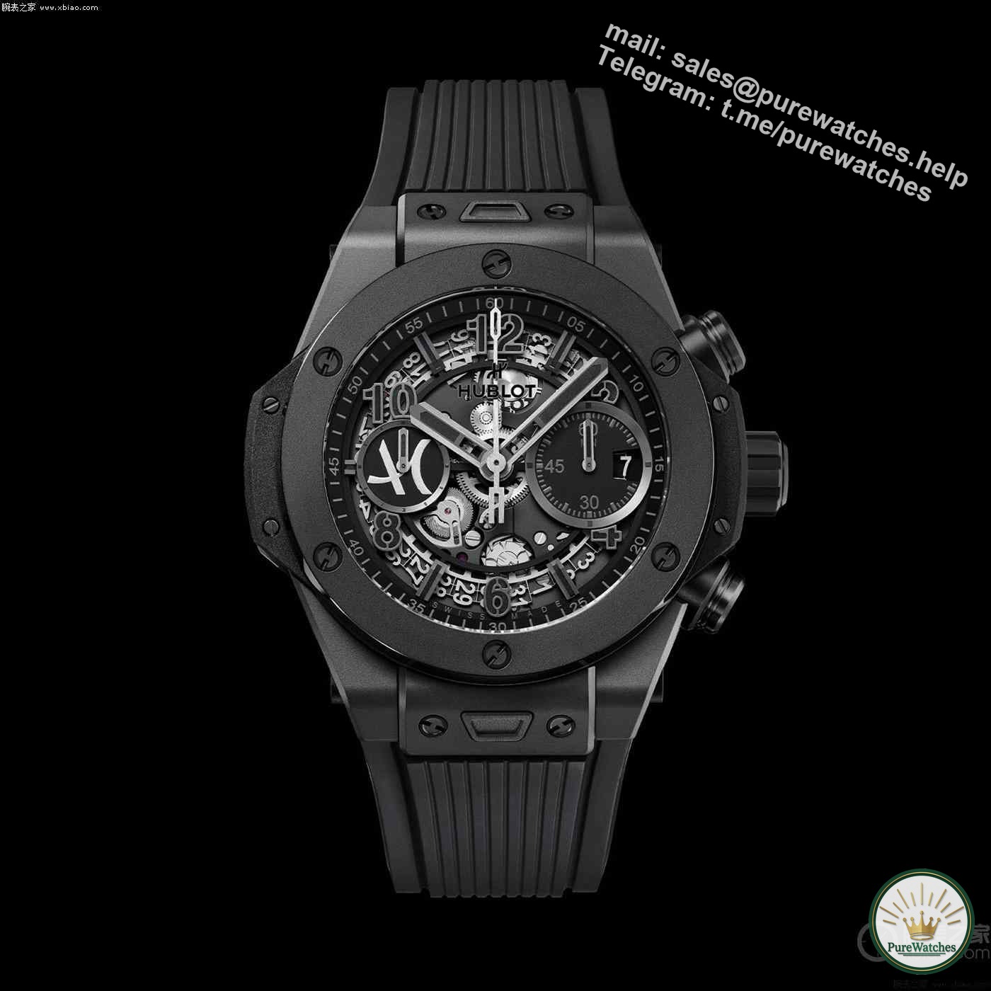 Hublot launches Big Bang Unico All Black Schloss Schauenstein limited edition watch, priced at CHF 25,900