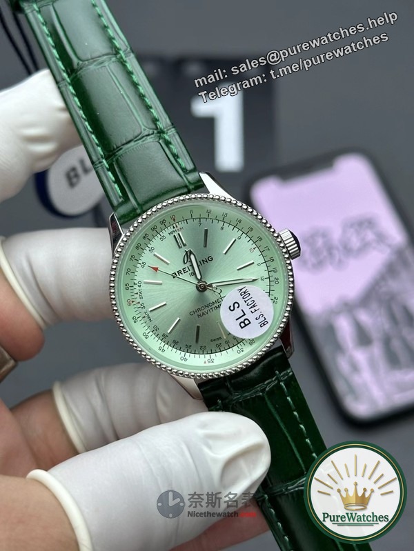 What is the performance of the new Breitling women’s aviation chronograph automatic watch from the BLS factory? Can it be used?