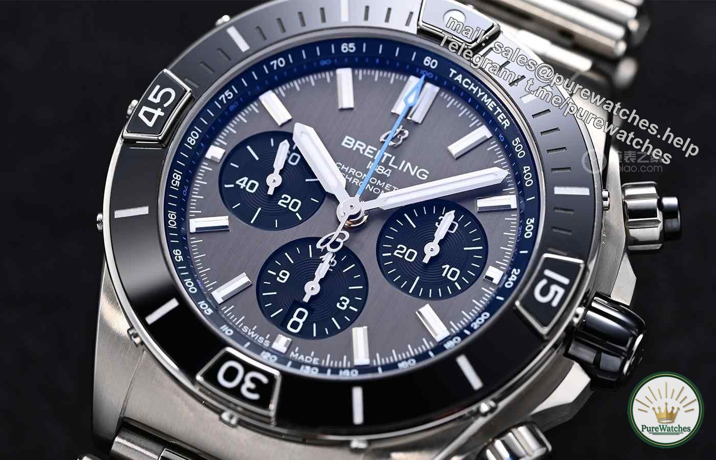 Breitling 140th Anniversary Aviation Chronograph Series Watch with a public price of 92,900 yuan