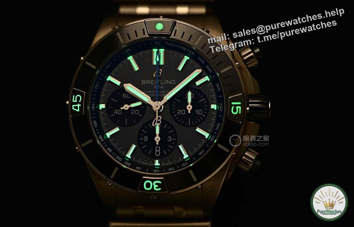 Breitling 140th Anniversary Aviation Chronograph Series Watch with a public price of 92,900 yuan