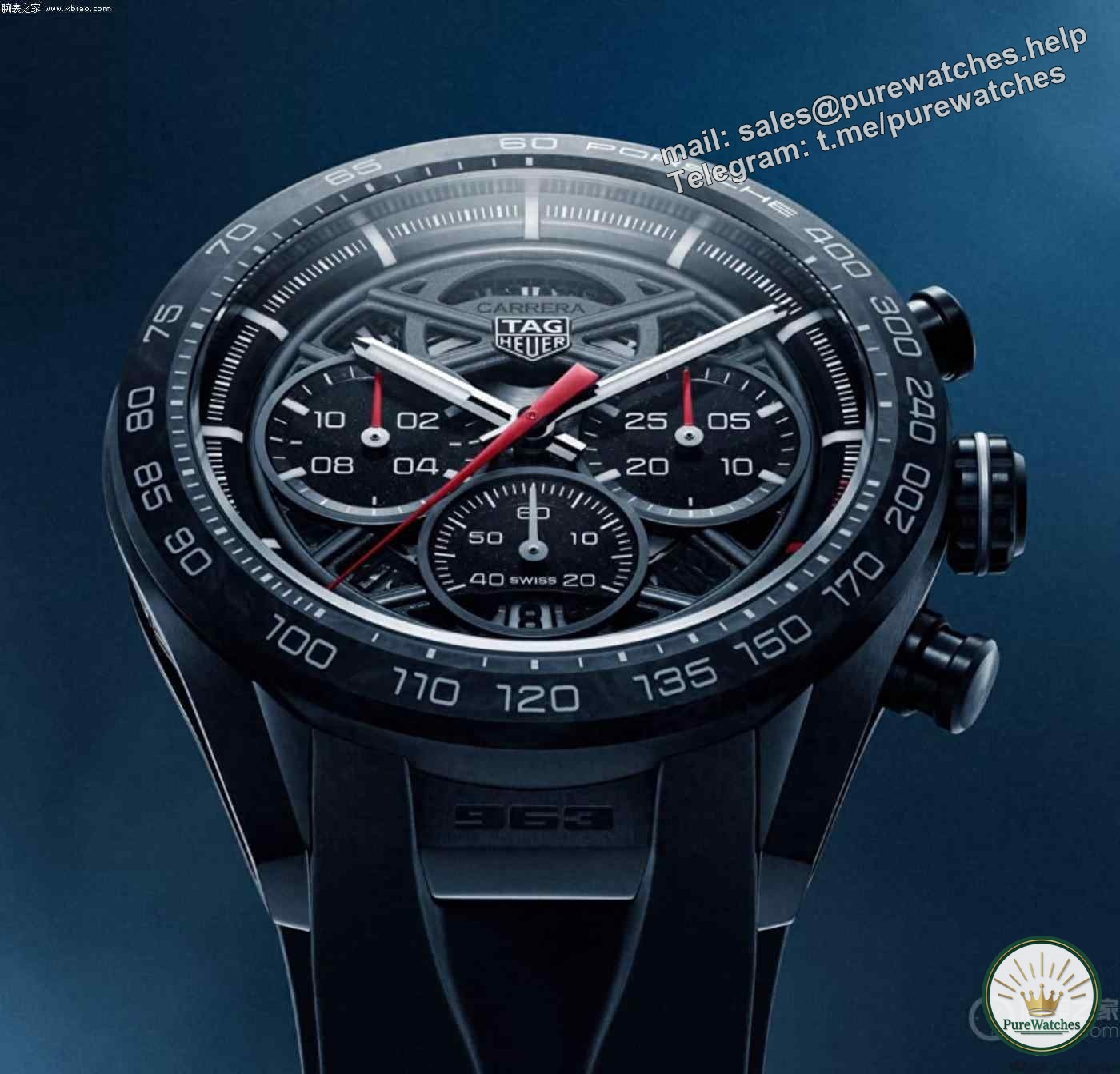 TAG Heuer launches Carrera series Porsche 963 chronograph with a public price of 68,300 yuan