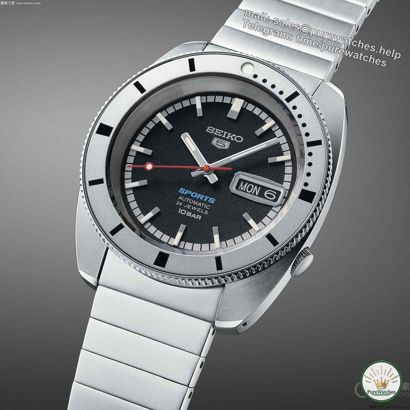 Seiko launches 5 Sports Heritage “Kamen Rider” SRPL03 and SRPL05 watches, with a public price of 3,600 yuan
