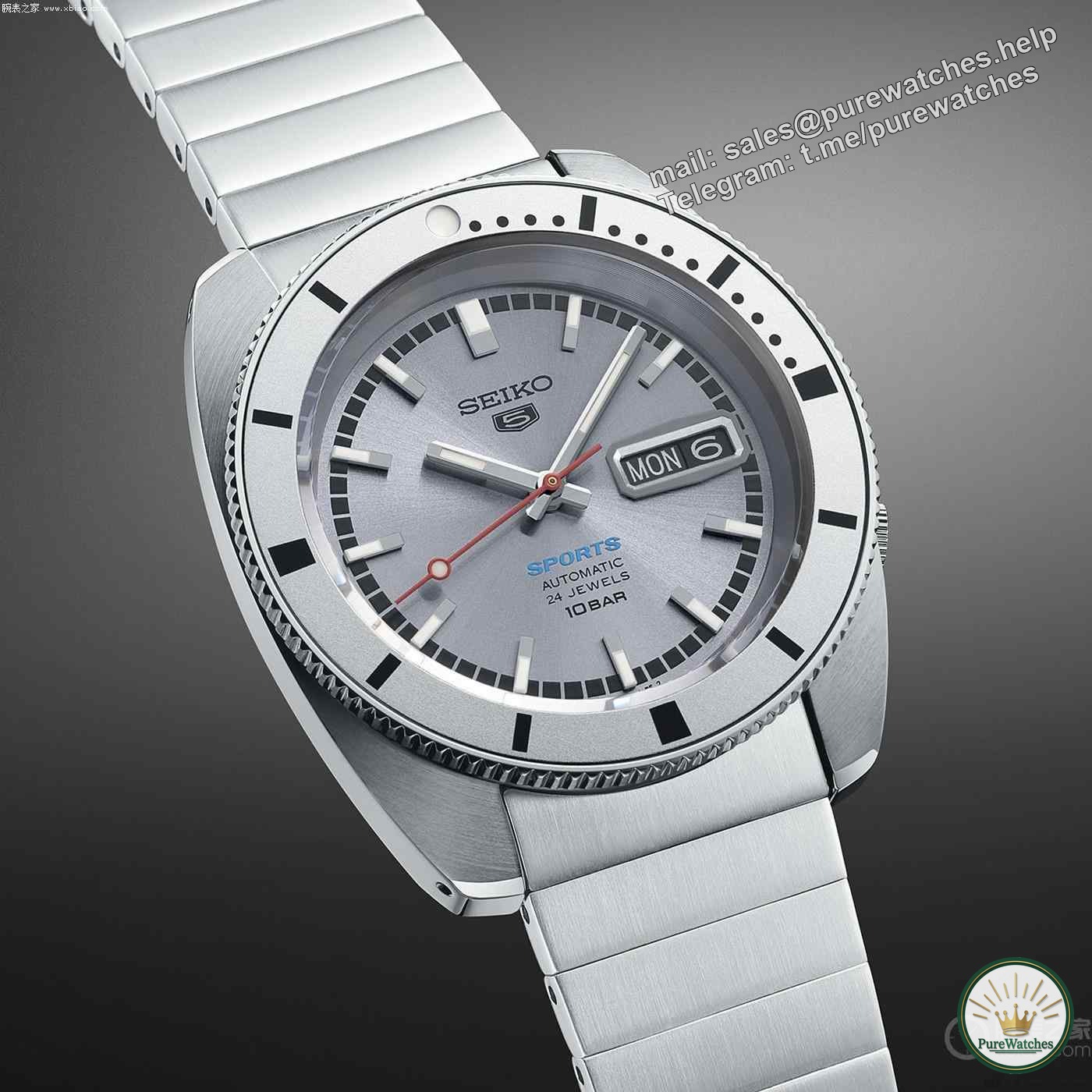 Seiko launches 5 Sports Heritage “Kamen Rider” SRPL03 and SRPL05 watches, with a public price of 3,600 yuan