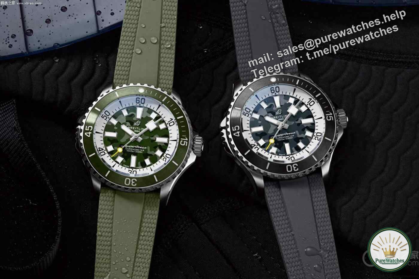 Breitling’s new Super Ocean Automatic 46 Super Diver’s Watch, 1000 meters waterproof, starting from 42,800 yuan