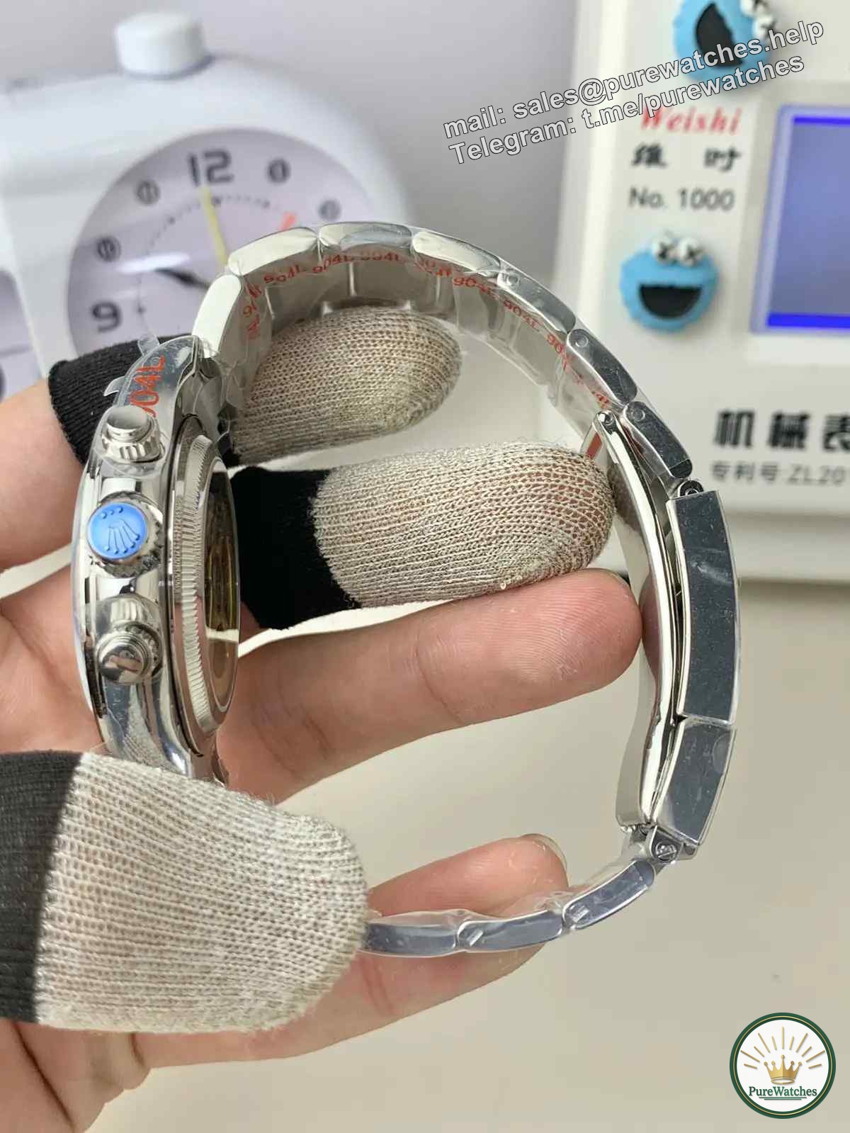 Is the new QF Factory Rolex “Ice Landi” 126506 watch worth buying? Will it look fake at first glance?