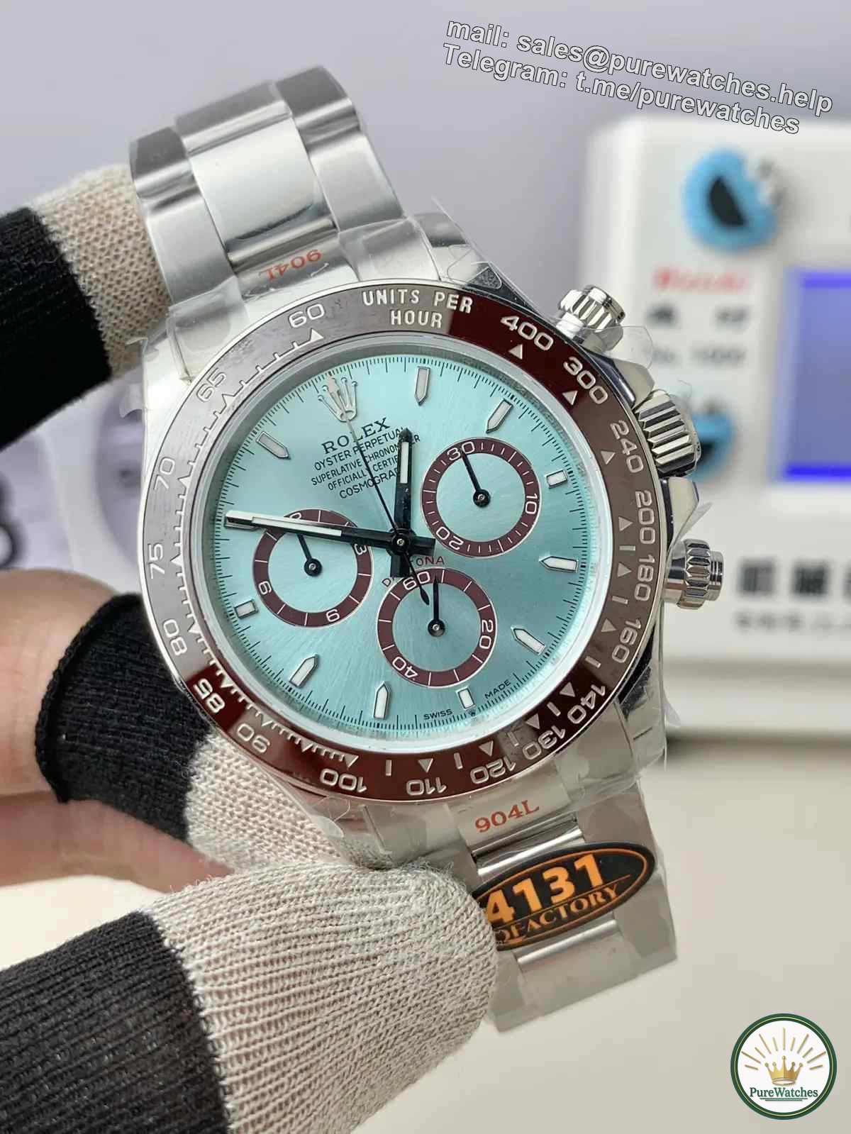 Is the new QF Factory Rolex “Ice Landi” 126506 watch worth buying? Will it look fake at first glance?