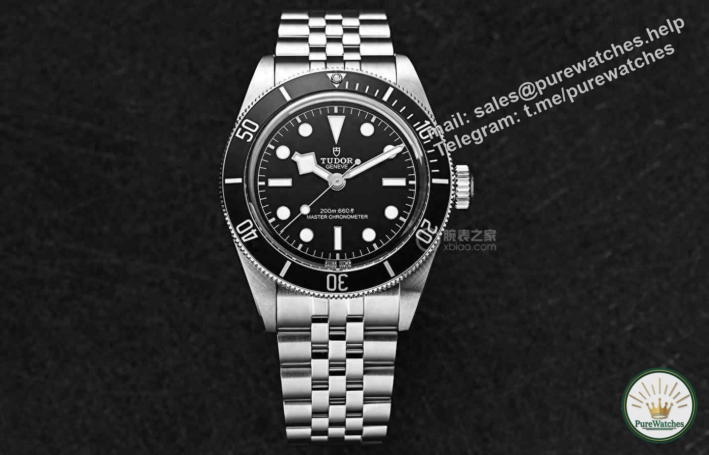 Tudor launches new monochrome Black Bay watch (comparison between Tudor monochrome Black Bay watch and Rolex)