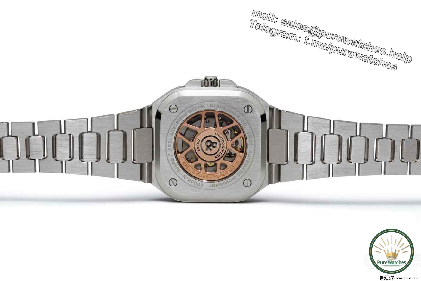 Bell & Ross BR 05 Artline gold limited edition watch, limited to 99 pieces, with a public price of 100,000 yuan