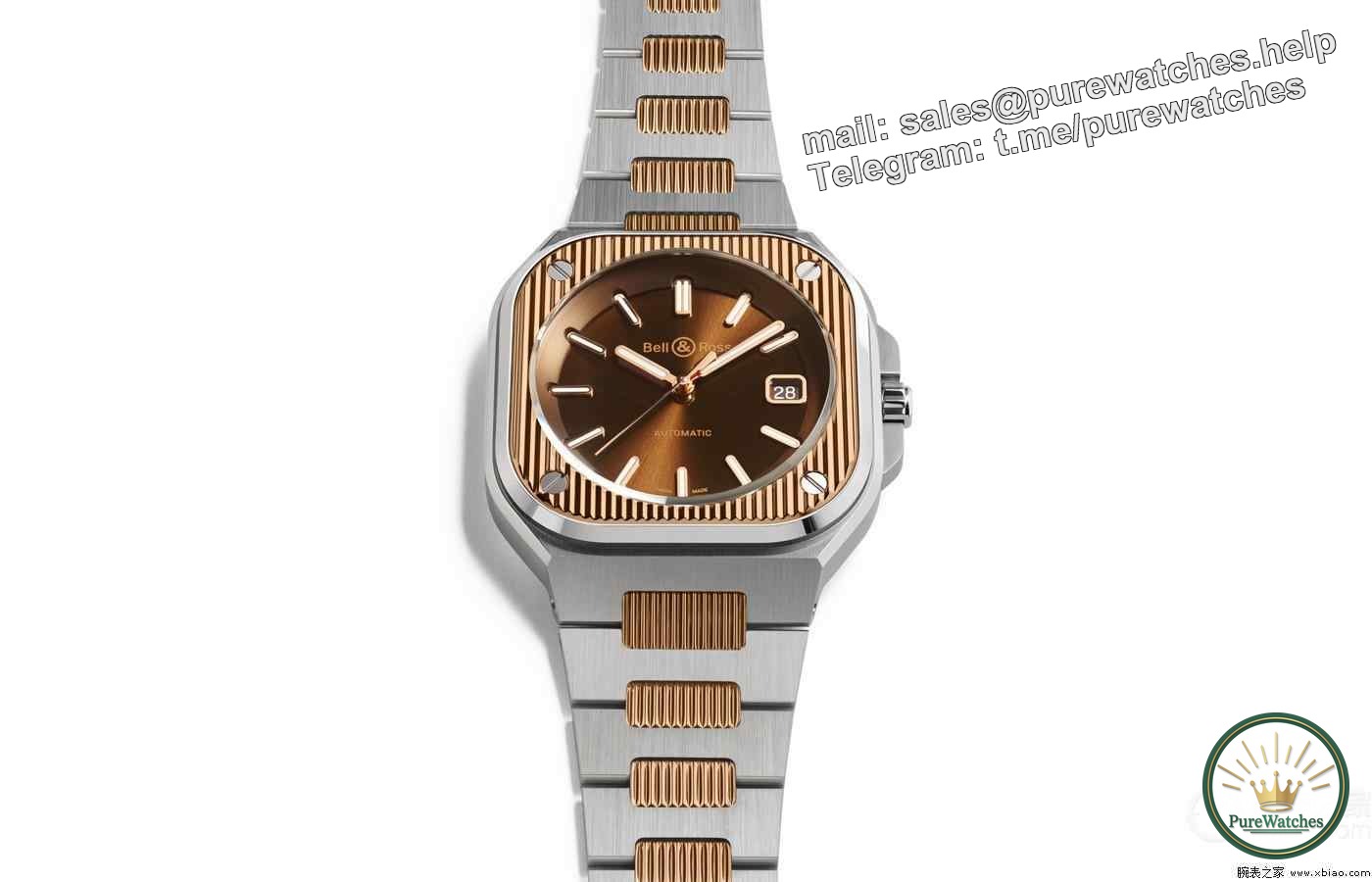 Bell & Ross BR 05 Artline gold limited edition watch, limited to 99 pieces, with a public price of 100,000 yuan