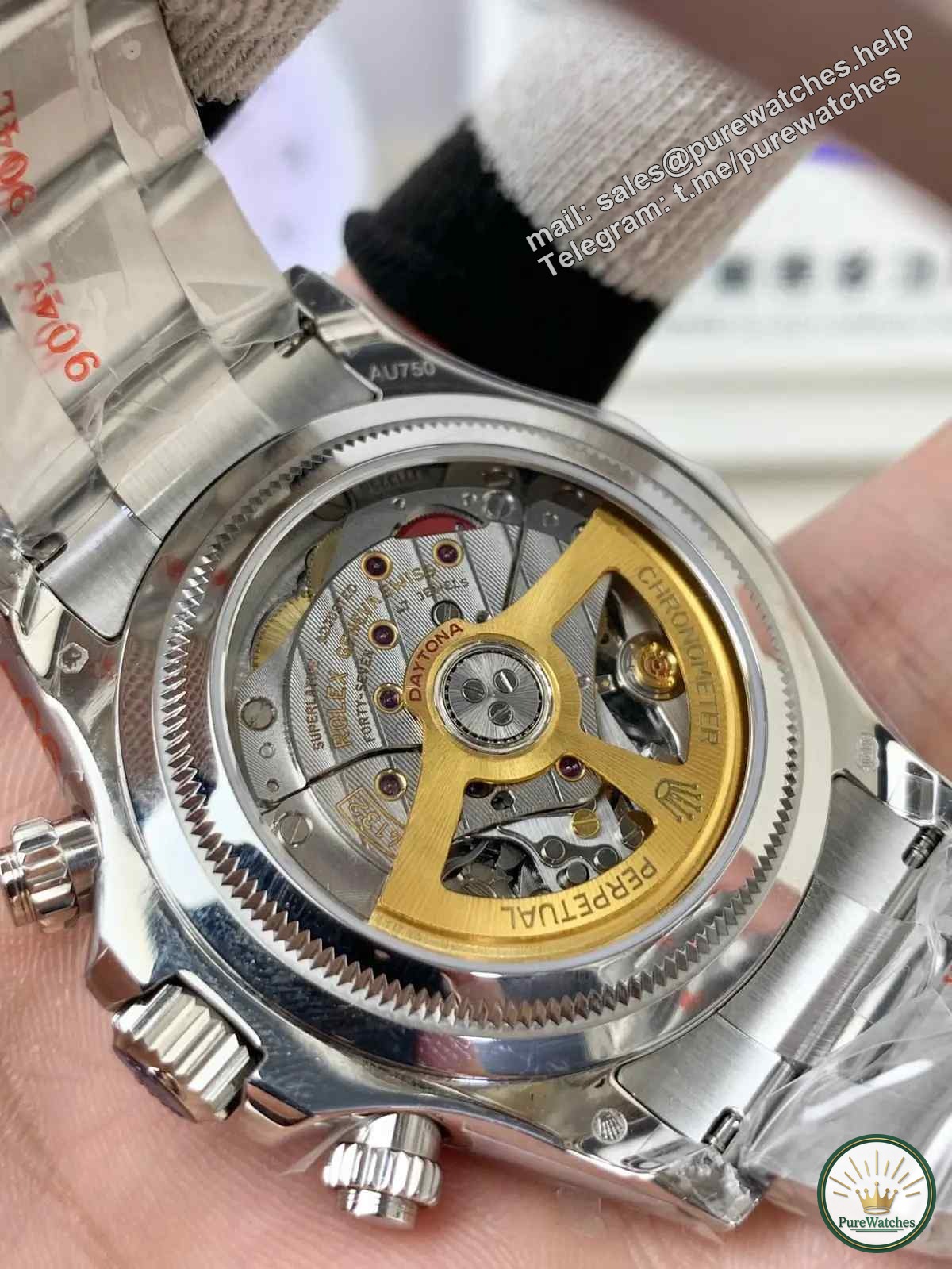 Is there a big difference between QF factory Rolex Daytona Le Mans 100th anniversary and genuine products? Will it be fake at first glance?
