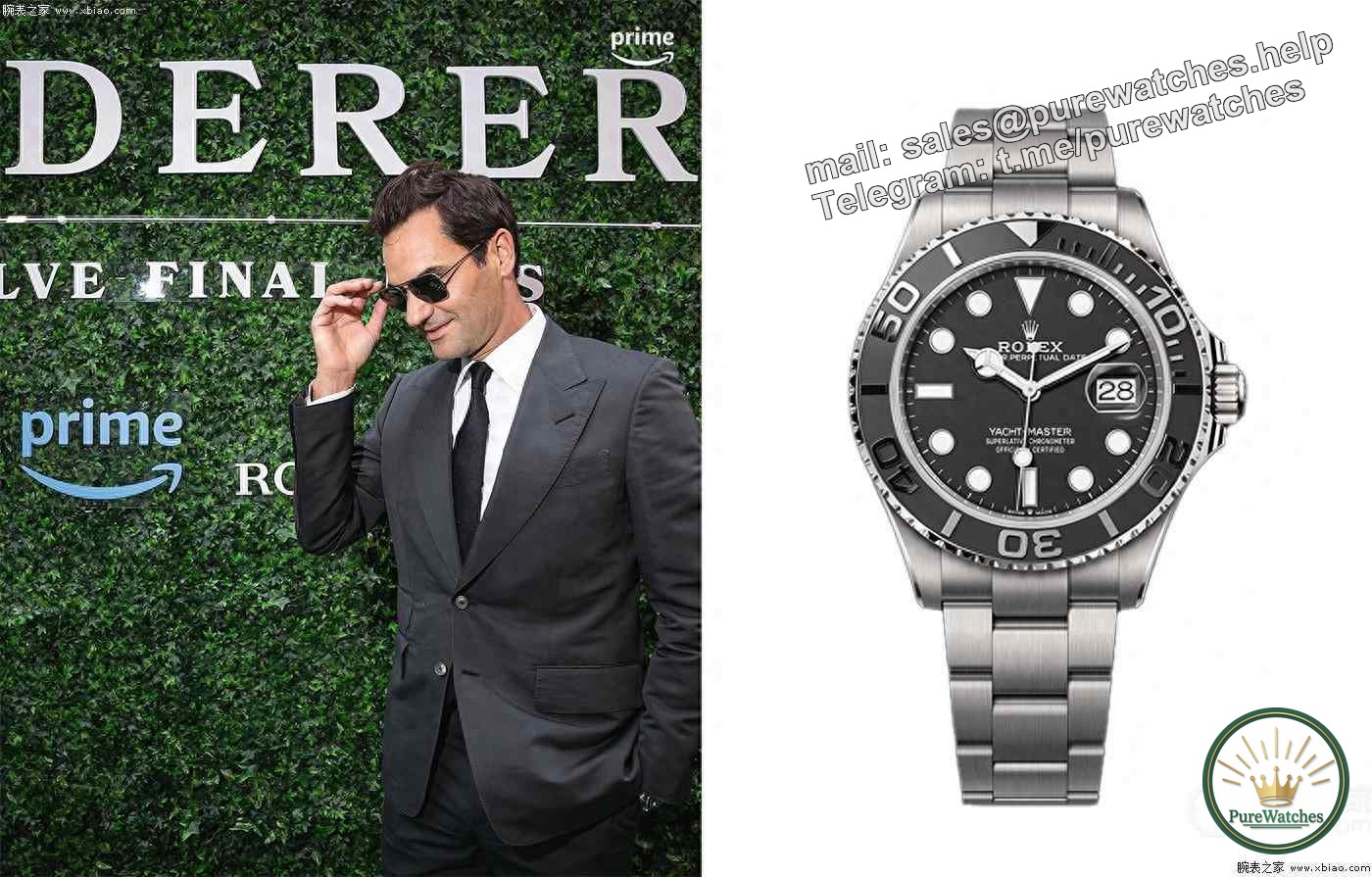 Roger Federer brings a Rolex classic to the premiere of “The Last Twelve Days” to review his legendary tennis career