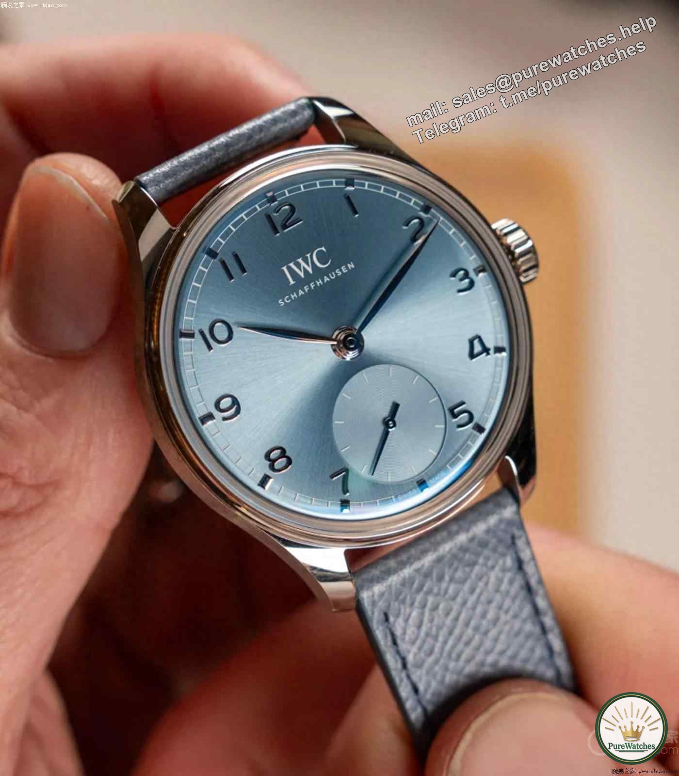 Which one of IWC’s new “Horizon Blue” Portuguese series does it best? (IWC Ice Blue Portuguese Watch Review)
