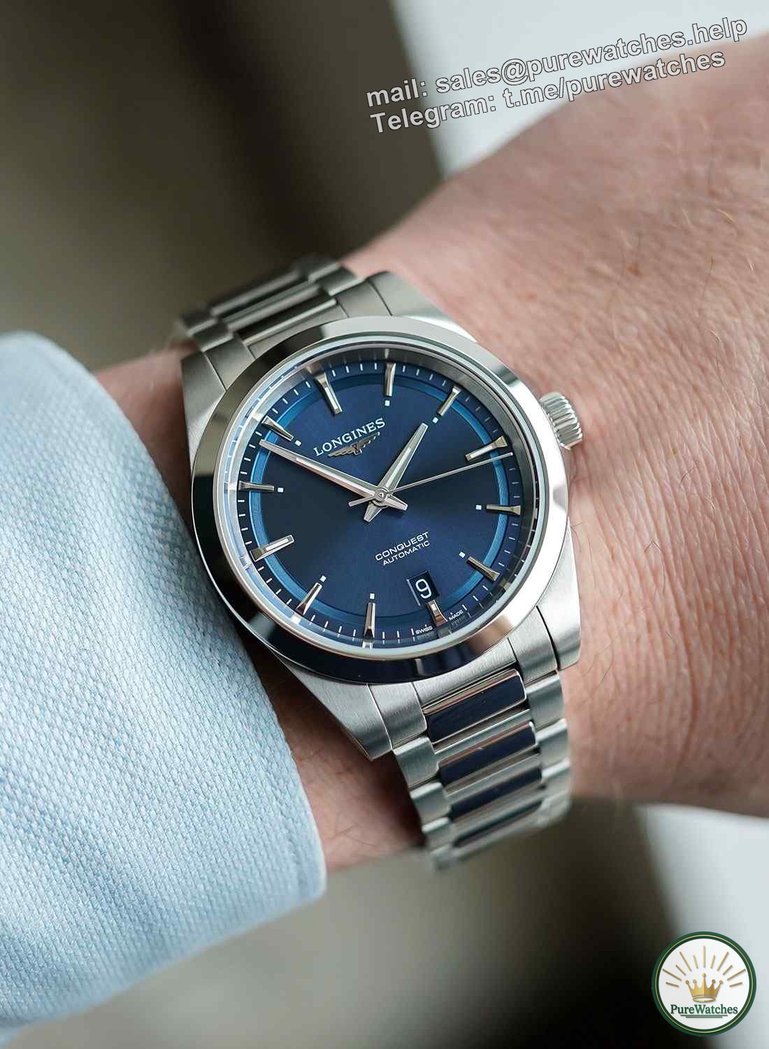 What is the price of the new Longines Concas and which color is better to buy? How is the panda plate doing?