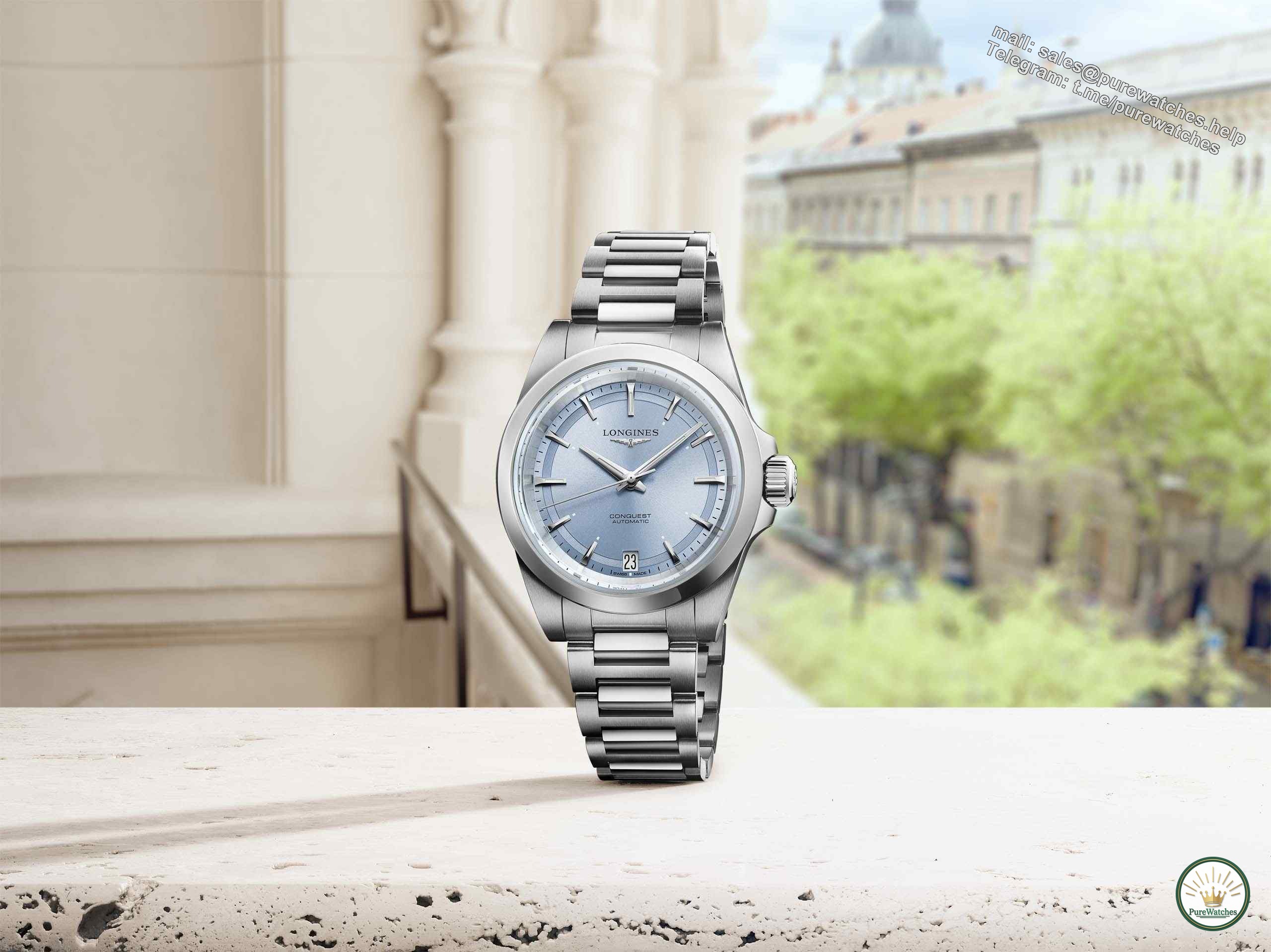 What color does Longines’ new Concas Esports watch look good in? (2024 Longines women’s watch recommendation)