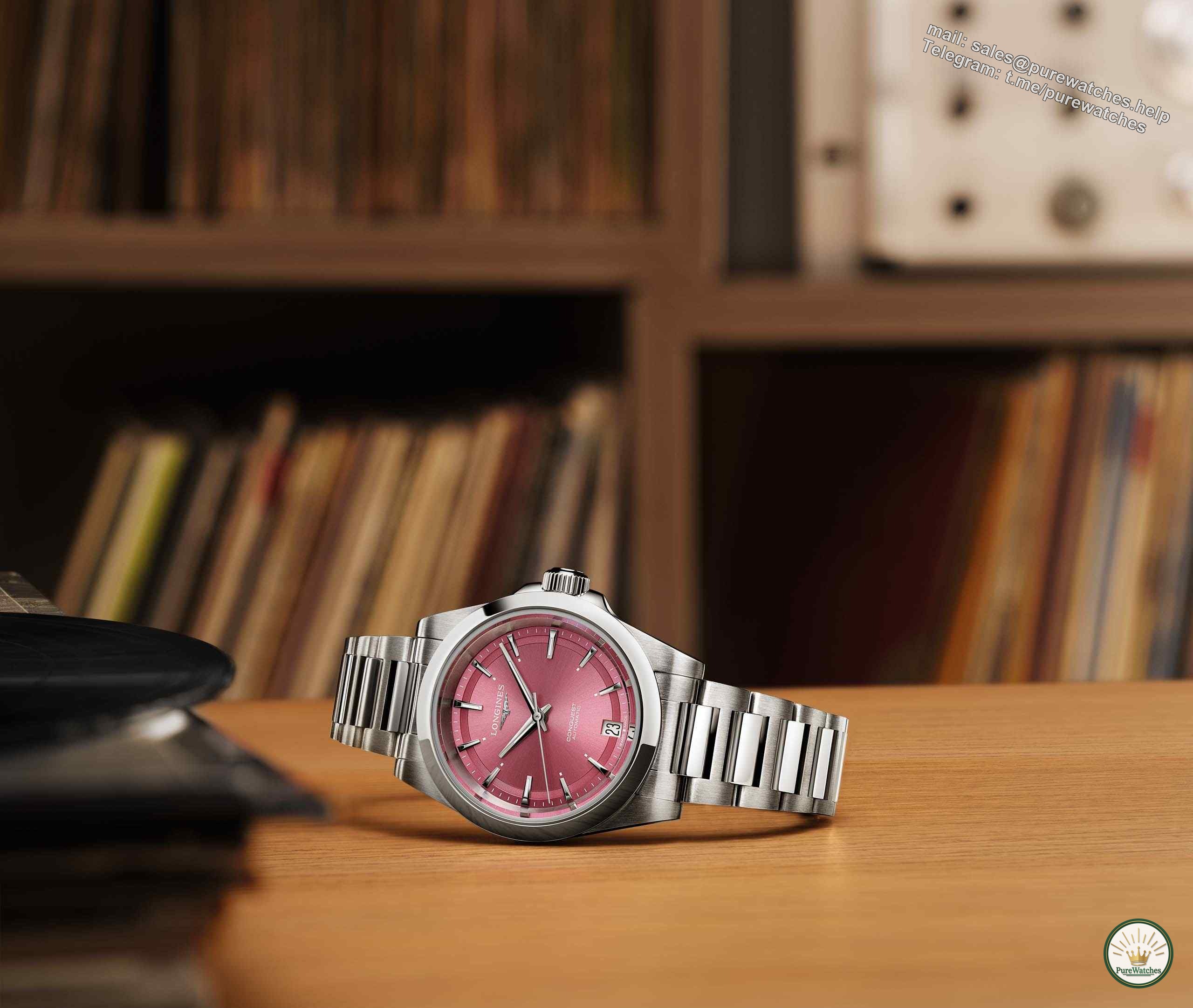 What color does Longines’ new Concas Esports watch look good in? (2024 Longines women’s watch recommendation)