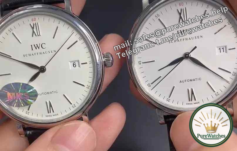 Which factory is closer to the genuine product compared to the IWC Portofino V7 factory and the MKS factory? (Comprehensive, detailed review)