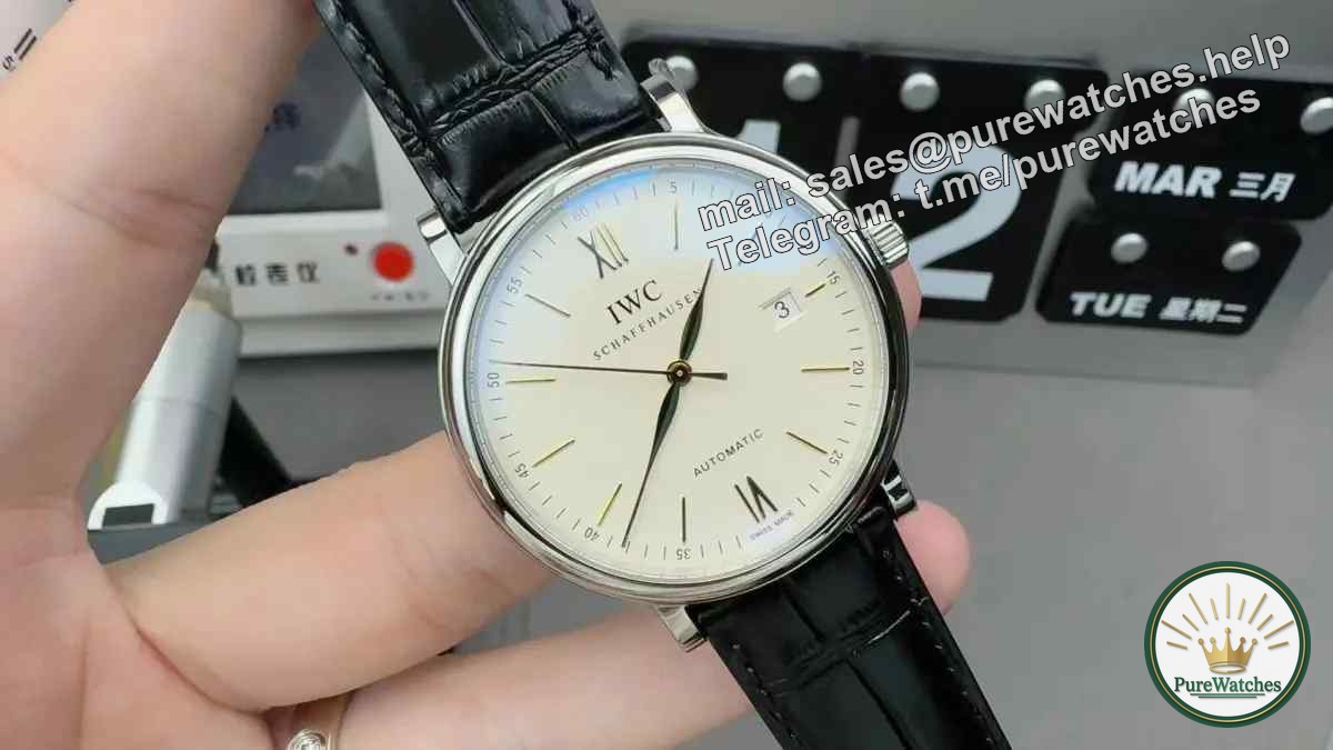 Is the V7 factory IWC Portofino replica watch worth buying? Can the fake be confused with the real? (Details are handled in place)