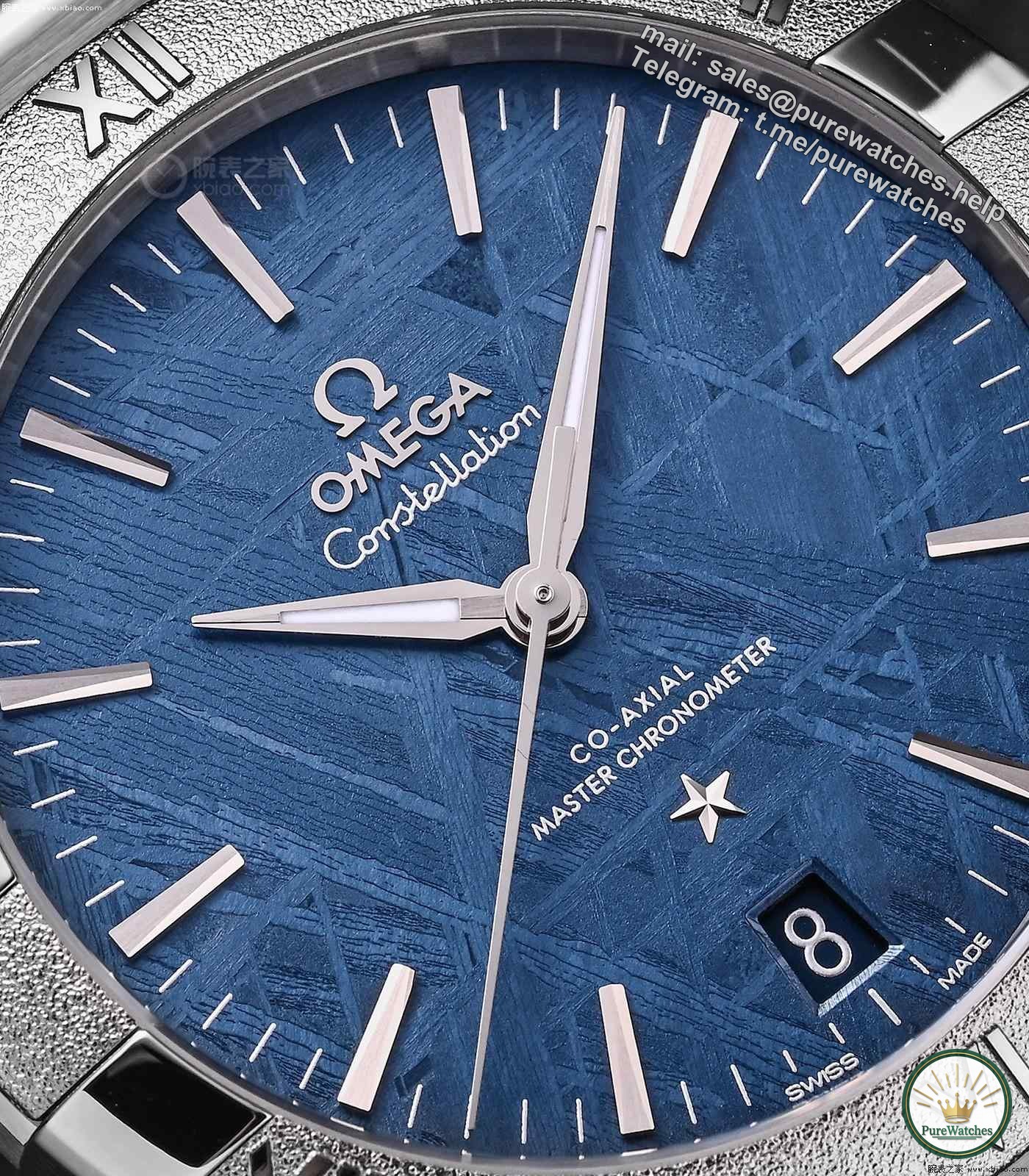 Omega launches new Constellation 8900 “Meteorite Disc” watch, priced at 75,000!