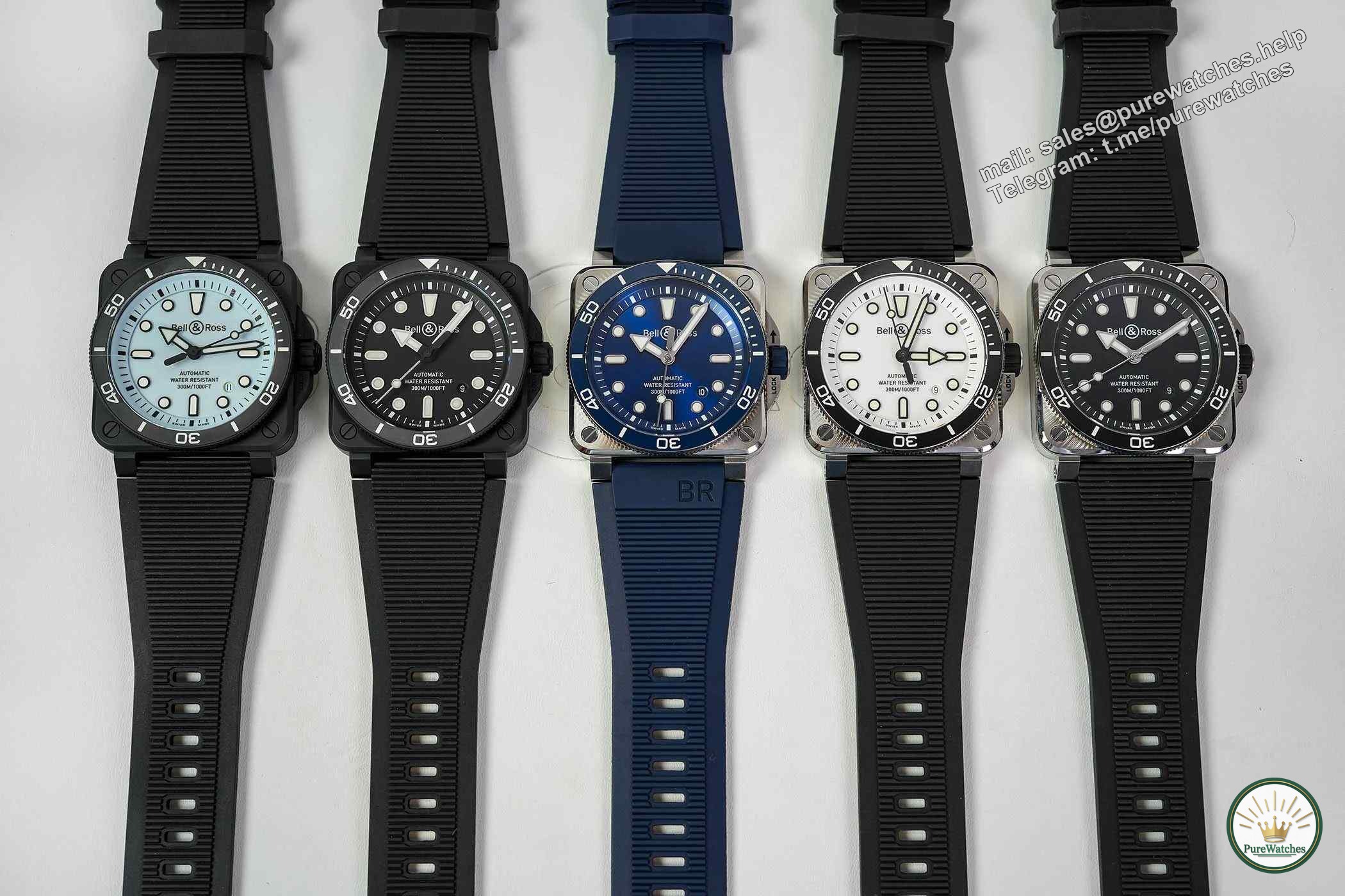 Where can I buy the new 2024 Bell & Ross BR 03 Diver watch? How much does a full luminous dial cost?