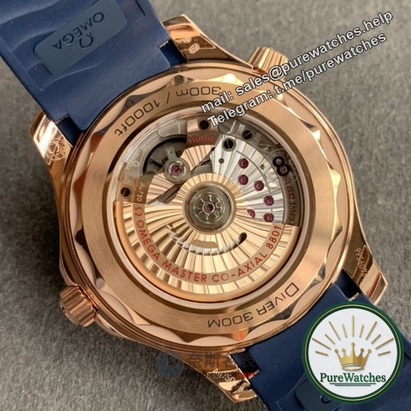 Is the VS factory Omega Seamaster 300m blue dial gold replica watch worth buying? (Guide to avoid pitfalls in replica watches)