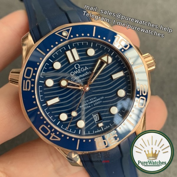 Is the VS factory Omega Seamaster 300m blue dial gold replica watch worth buying? (Guide to avoid pitfalls in replica watches)