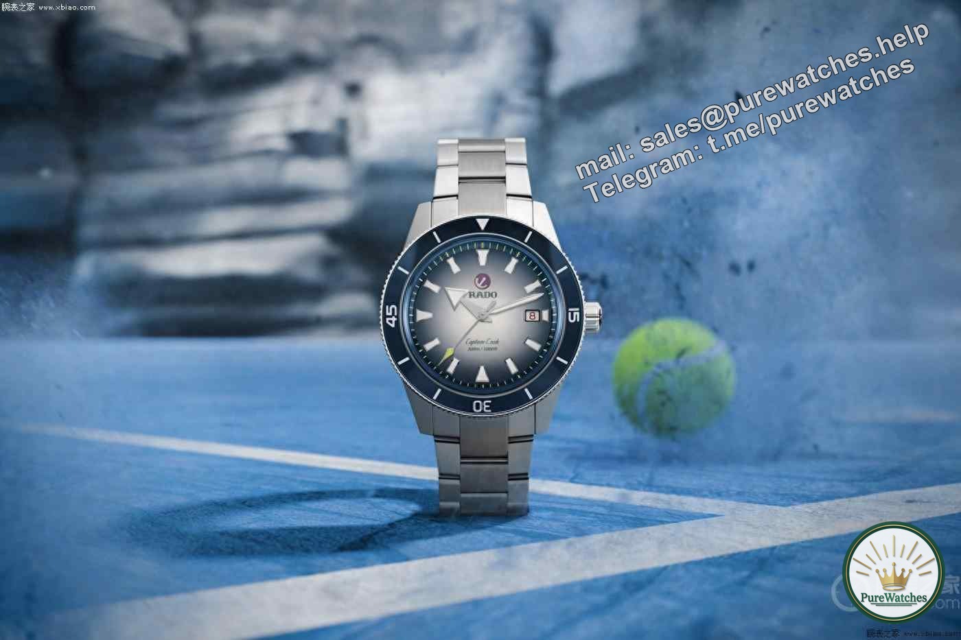 Review of Rado Captain Cook series gradient blue watch, is it worth buying?