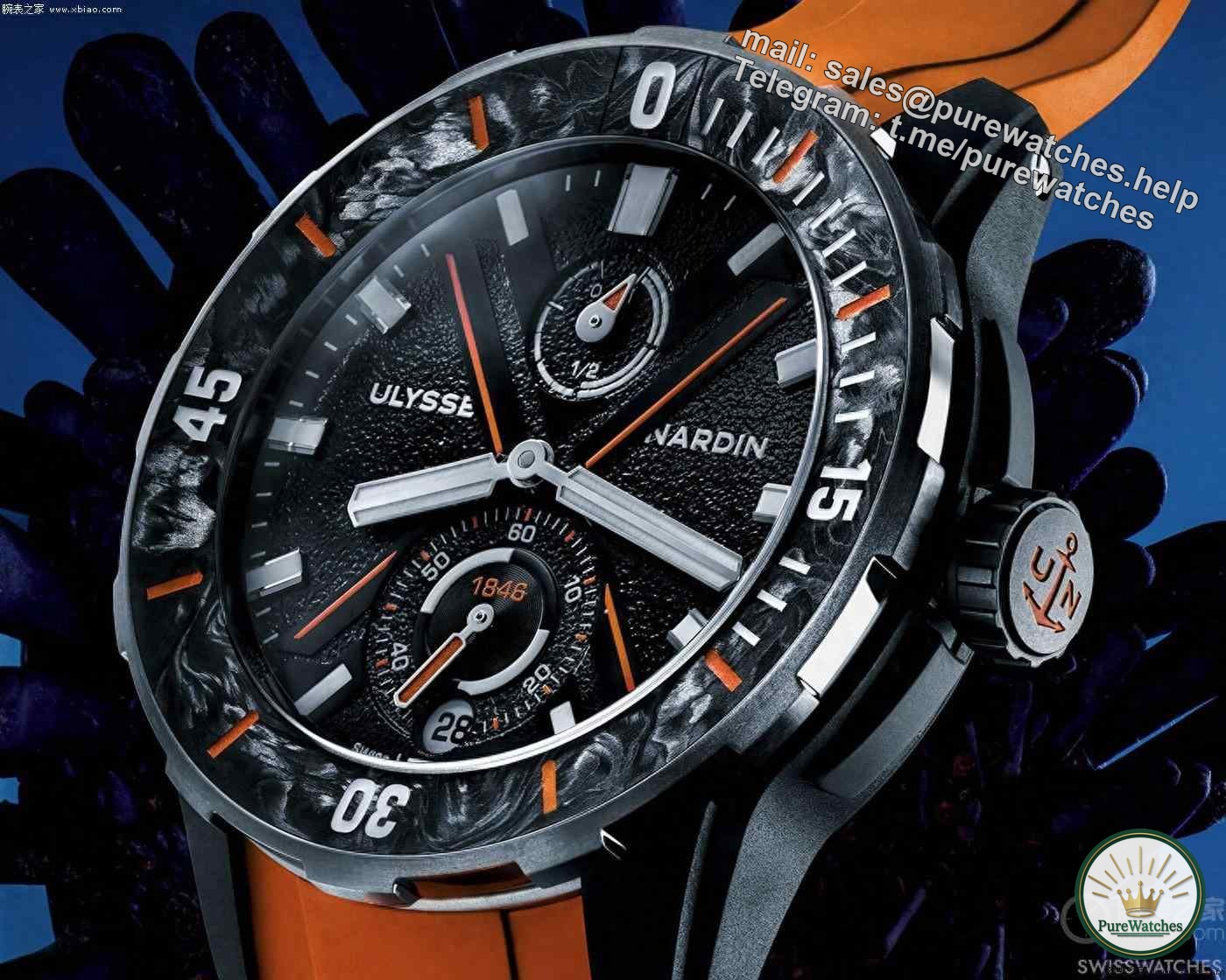 Ulysse Nardin Diver NET Signature Collection limited edition review, public price 120,000 yuan