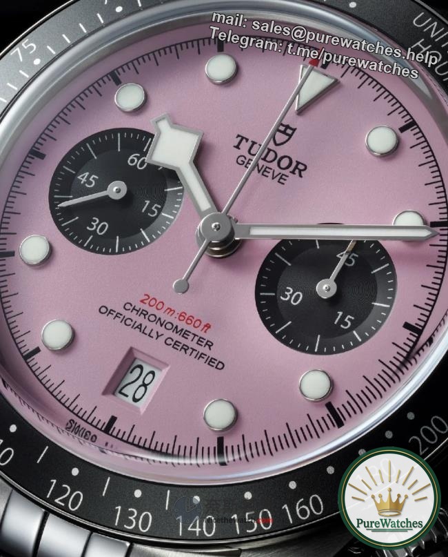Jay Chou highly recommends! Tudor Black Bay Chronograph Pink Watch Review, Unlocking New Fashion Trends