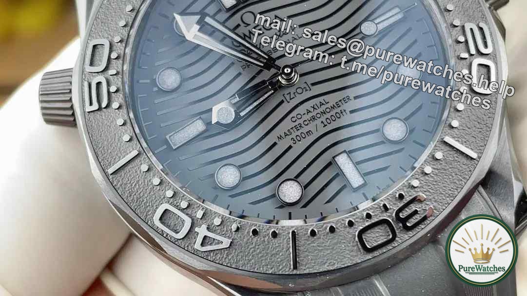 What is the difference between the VS factory Omega Seamaster 300 Black Warrior replica watch and the original one? Is it worth buying? (Replica Watch Buying Guide)