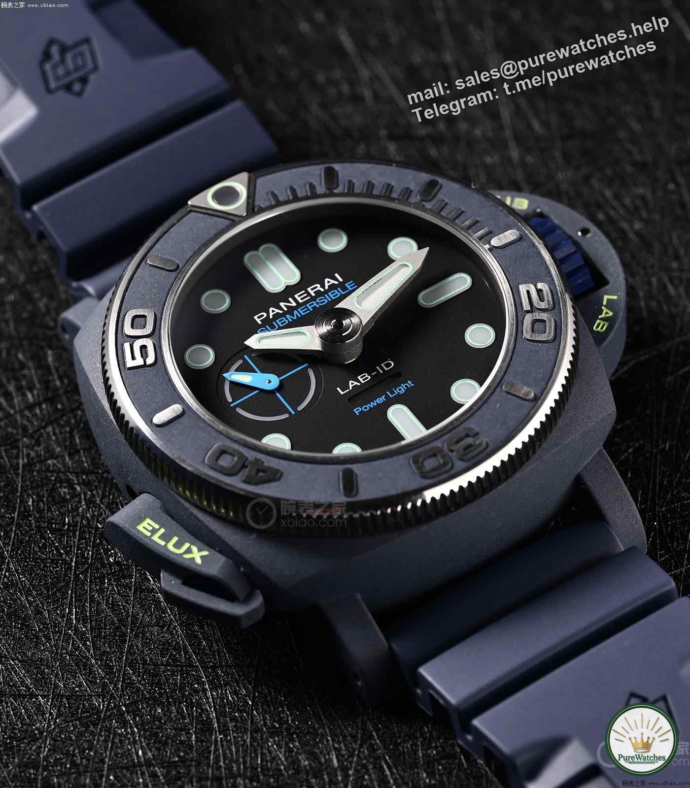 Panerai PAM1800 mechanical power generation 30-minute luminous diving watch, public price 799,200 yuan