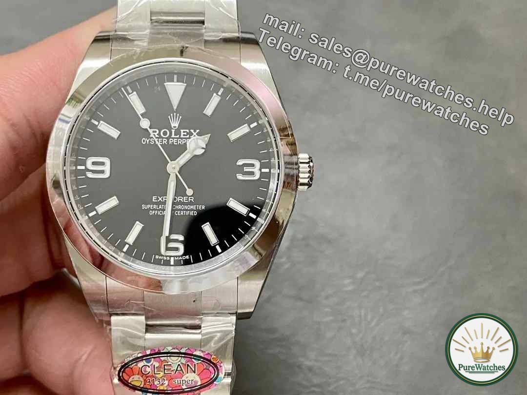 What is the difference between the Factory C Rolex Explorer Generation 36MM replica watch and the original one? Is it worth buying?