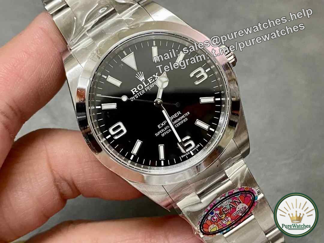 What is the difference between the Factory C Rolex Explorer Generation 36MM replica watch and the original one? Is it worth buying?