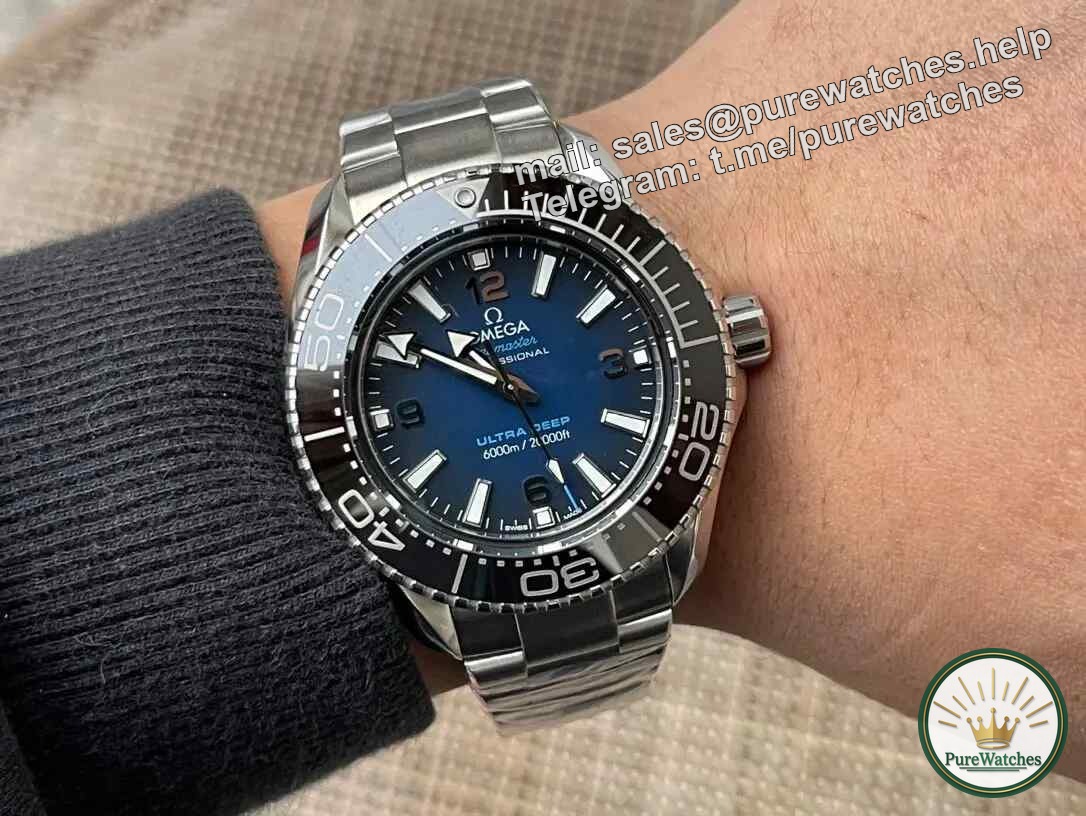 In-depth review of the VS factory Omega Planet Ocean 6000m Neptune replica watch. Is it worth buying?