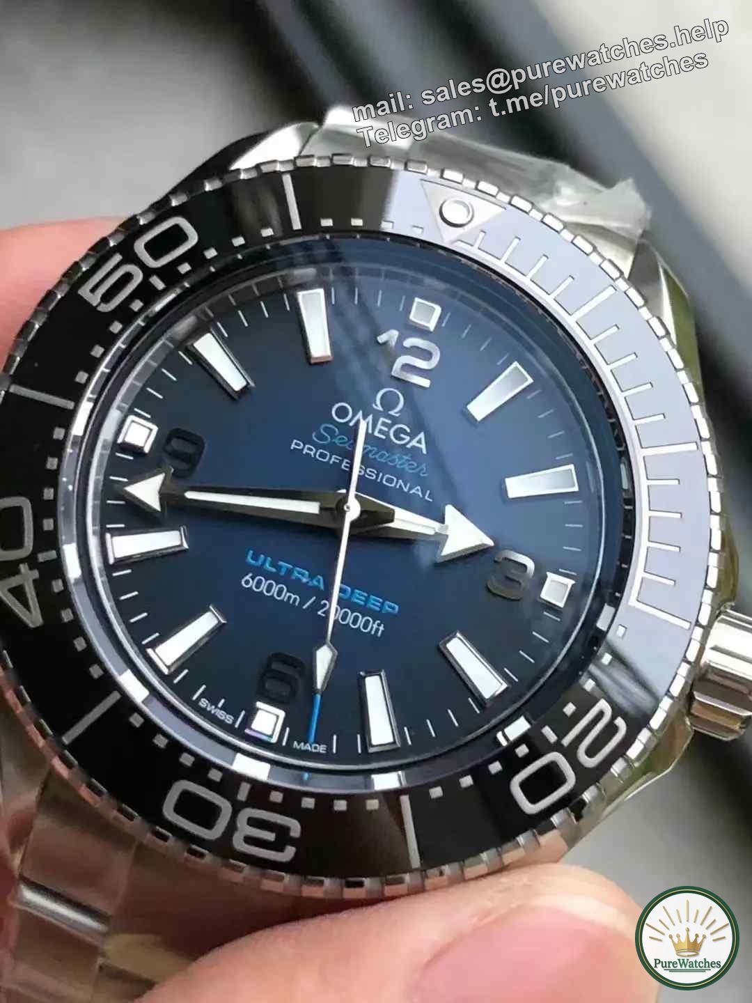 In-depth review of the VS factory Omega Planet Ocean 6000m Neptune replica watch. Is it worth buying?