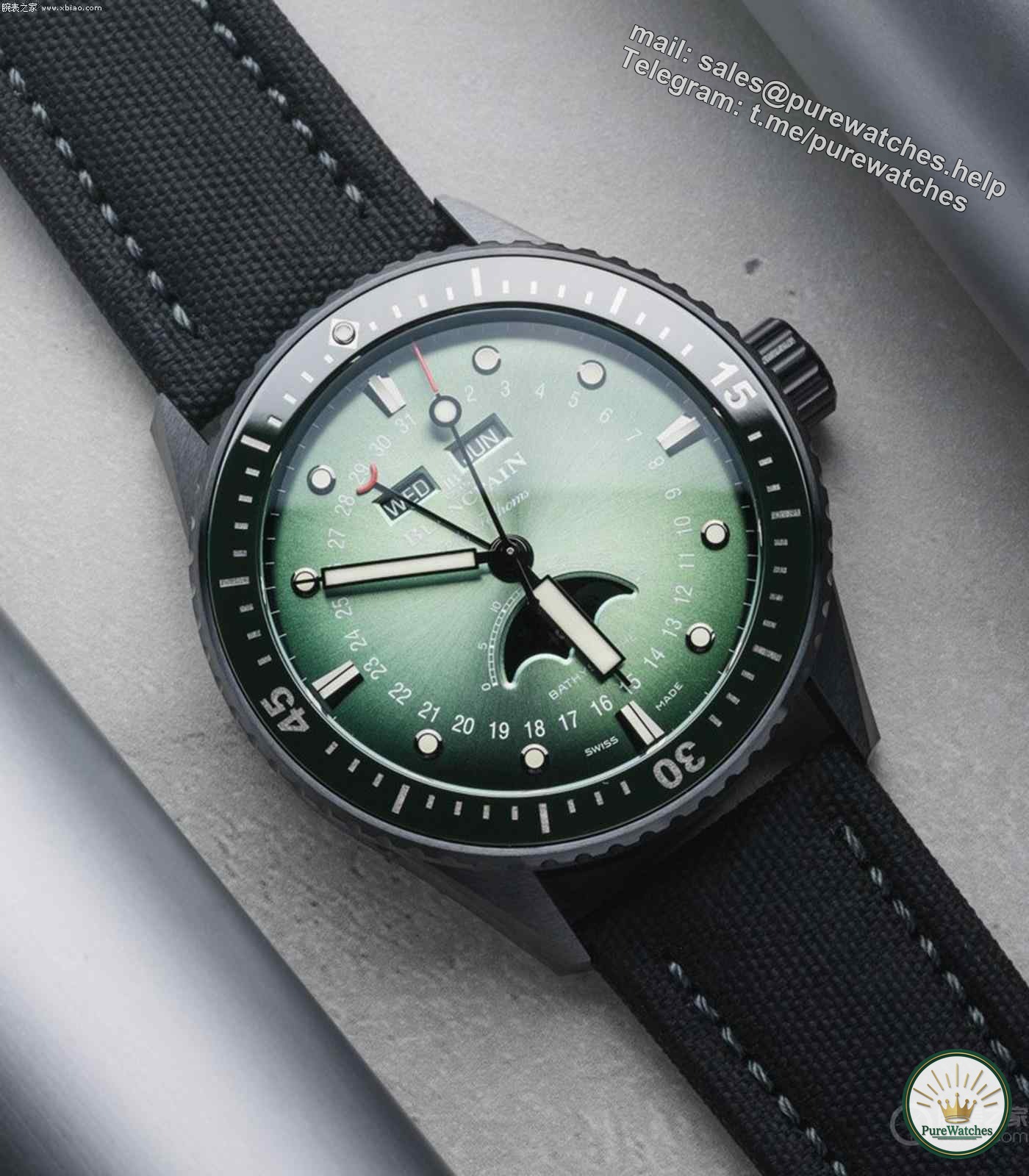 Blancpain 50 Fathoms, which one is better to buy? Get your hands on the Blancpain 50 Fathoms Bathyscaphe 5054 Ceramic Case!