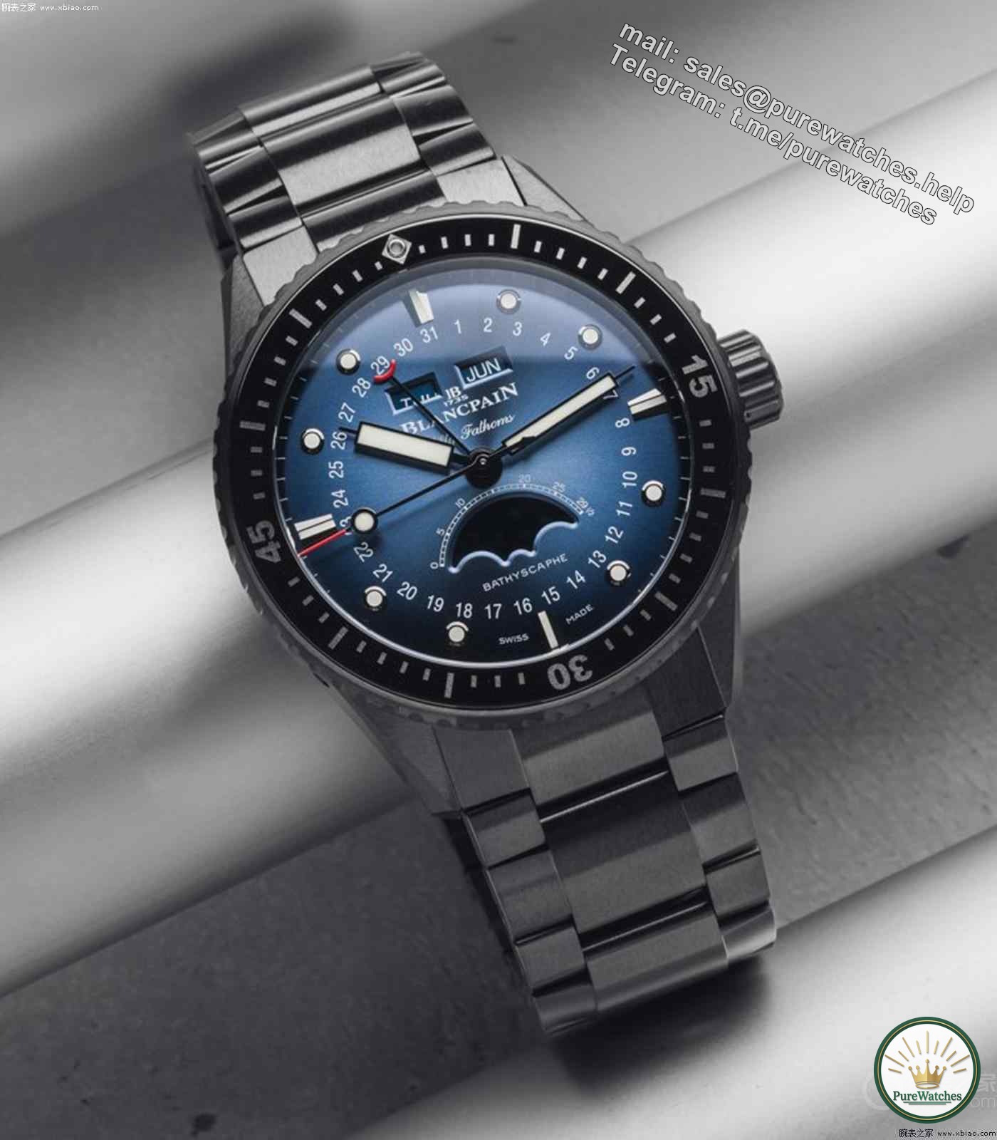 Blancpain 50 Fathoms, which one is better to buy? Get your hands on the Blancpain 50 Fathoms Bathyscaphe 5054 Ceramic Case!