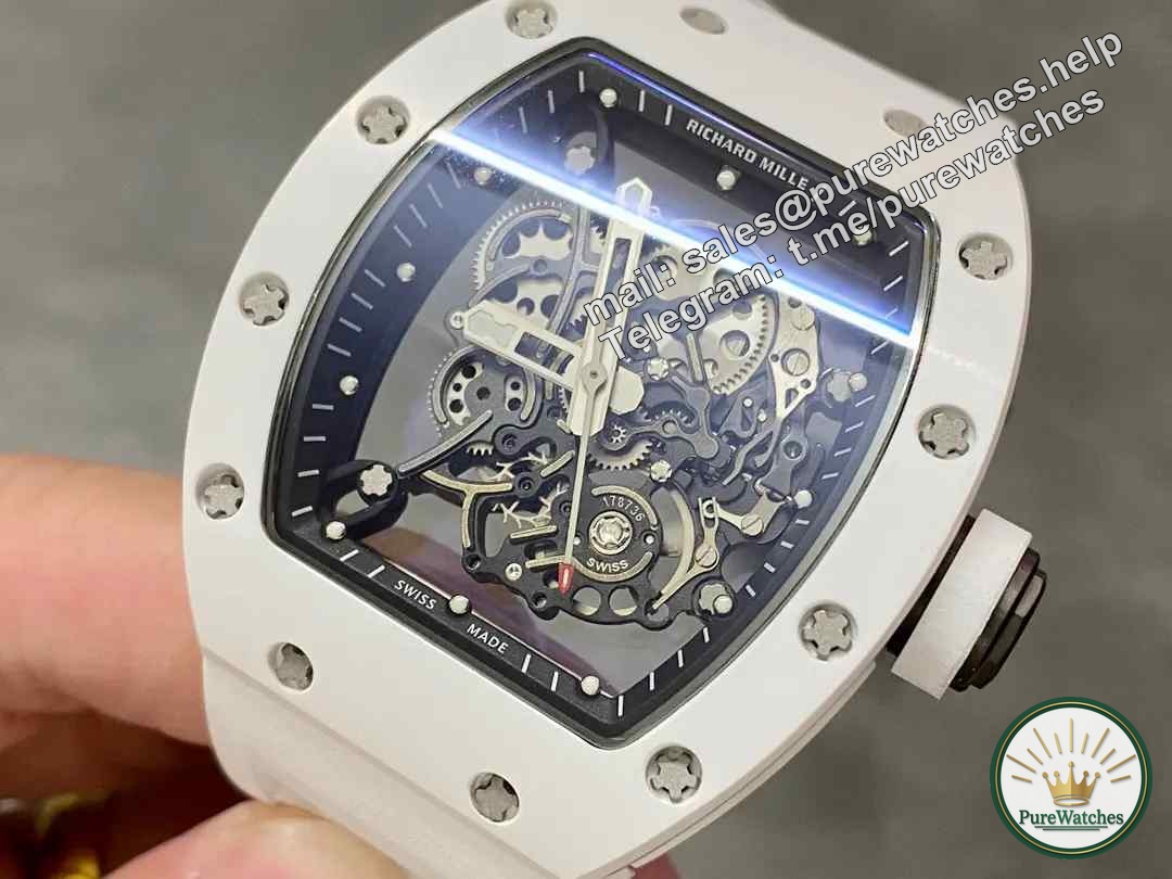 Is the BBR Richard Mille RM055 white ceramic replica watch worth buying? (In-depth review)