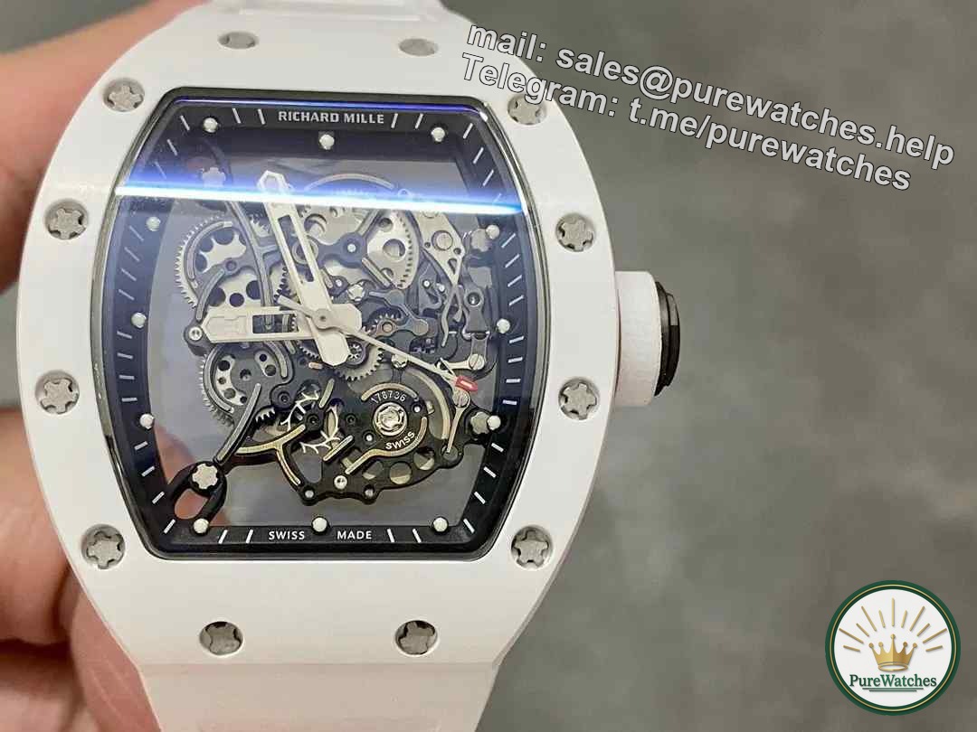 Is the BBR Richard Mille RM055 white ceramic replica watch worth buying? (In-depth review)