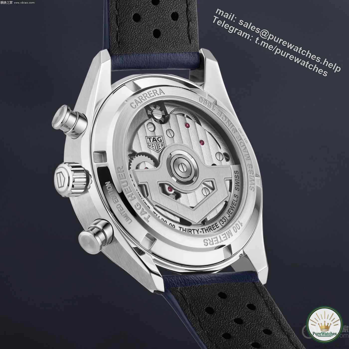 TAG Heuer Carrera series releases new tourbillon chronograph watch for the 60th anniversary, with a public price of T200,000