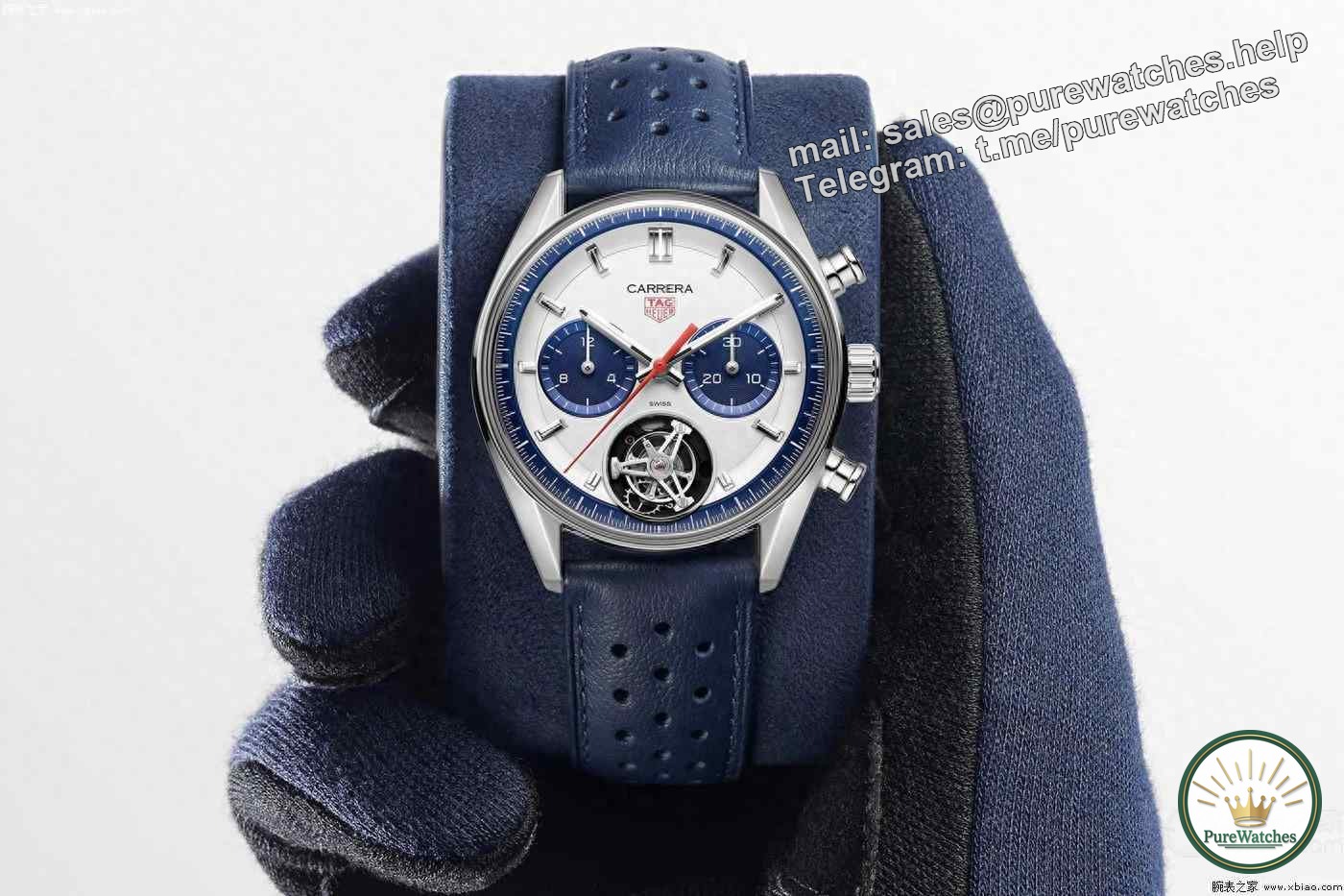 TAG Heuer Carrera series releases new tourbillon chronograph watch for the 60th anniversary, with a public price of T200,000