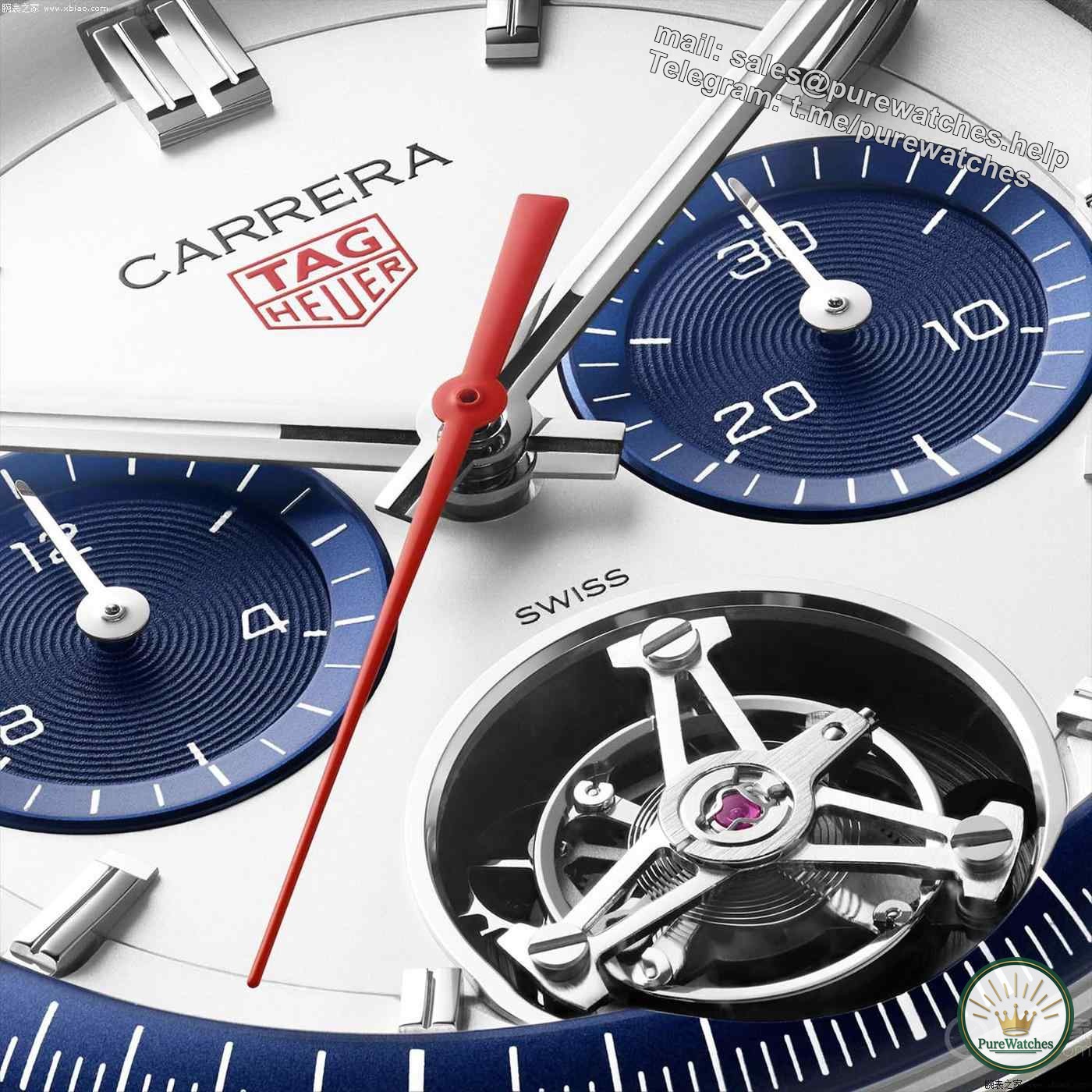 TAG Heuer Carrera series releases new tourbillon chronograph watch for the 60th anniversary, with a public price of T200,000