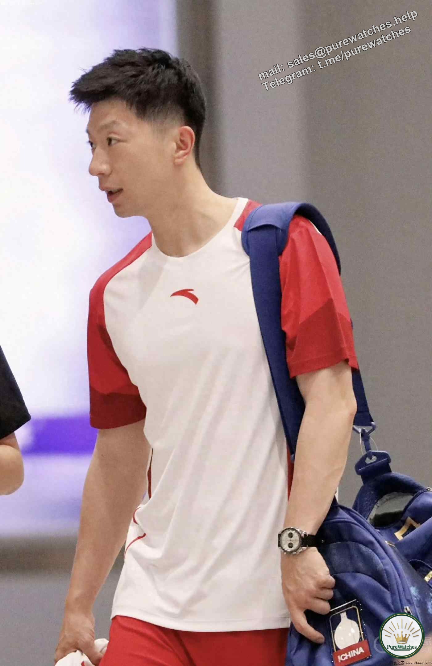 Ma Long wore a special model of the Omega Speedmaster for the Paris Olympics to compete in the Olympics for the fourth time!