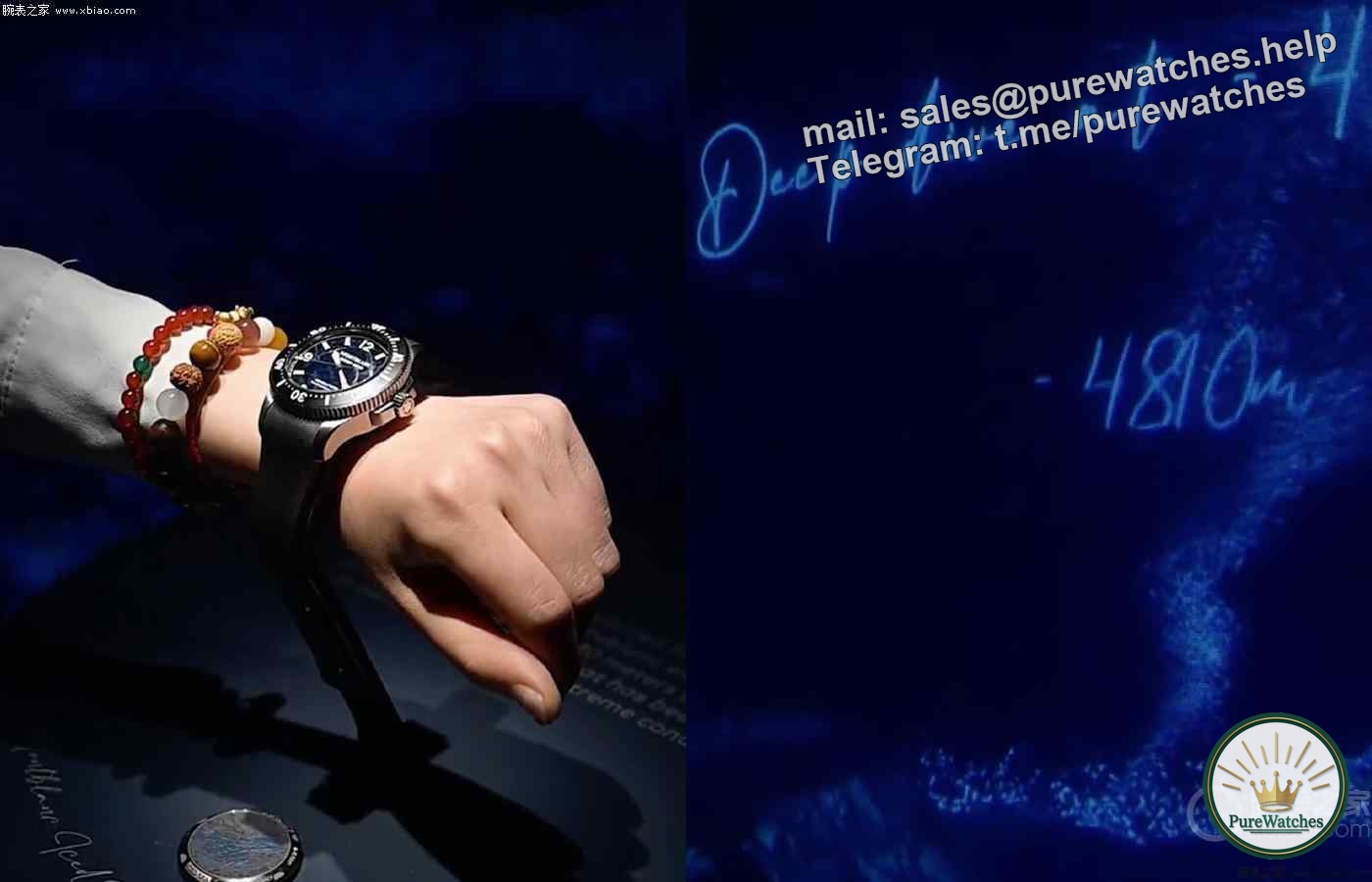 Review of Montblanc’s 2024 new Glacier series diving watch, with a public price of 74,500 yuan