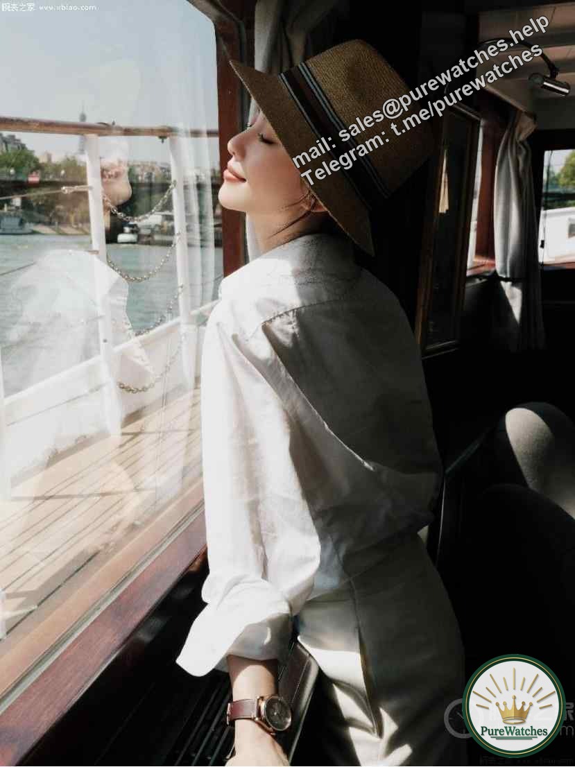 Liu Shishi wears Omega “Paris 2024” special edition bronze and gold watch at the Paris Olympics